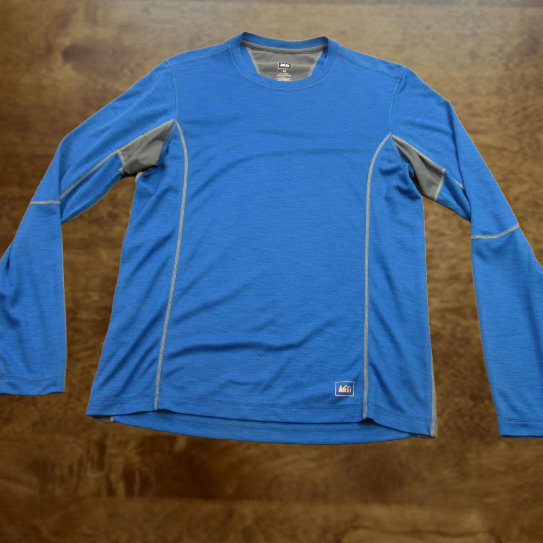 Vintage REI Shirt Mens Medium Long Sleeve Crew Neck Blue Casual Lightweight Size US M / EU 48-50 / 2 - 1 Thumbnail