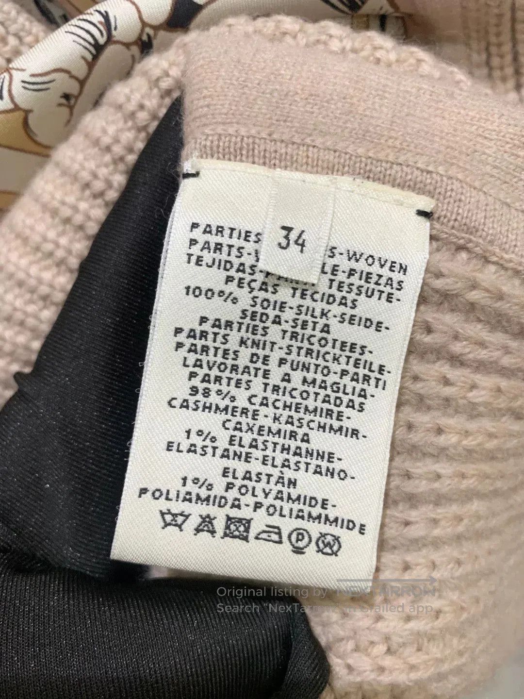 Hermes Hermes 20AW Wool Cardigan. Size US XS / EU 42 / 0 - 6 Thumbnail