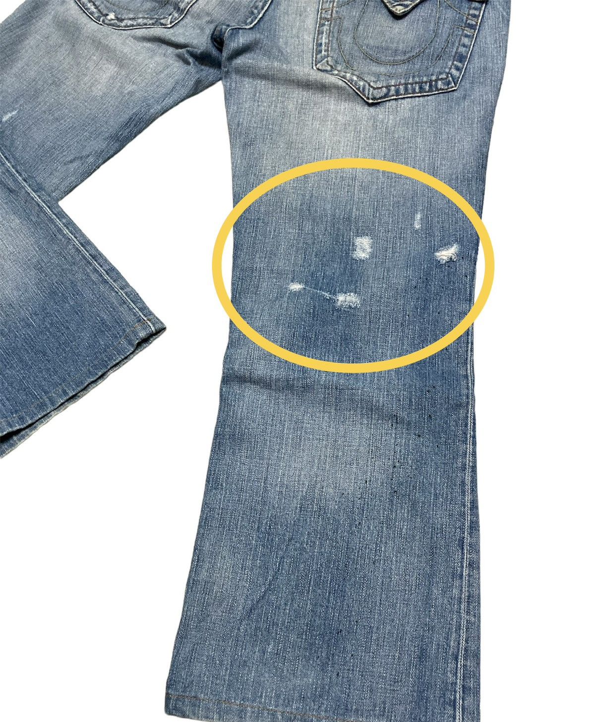 True Religion True Religion Billy Flare Jeans Size 34" / US 12 / IT 48 - 12 Thumbnail