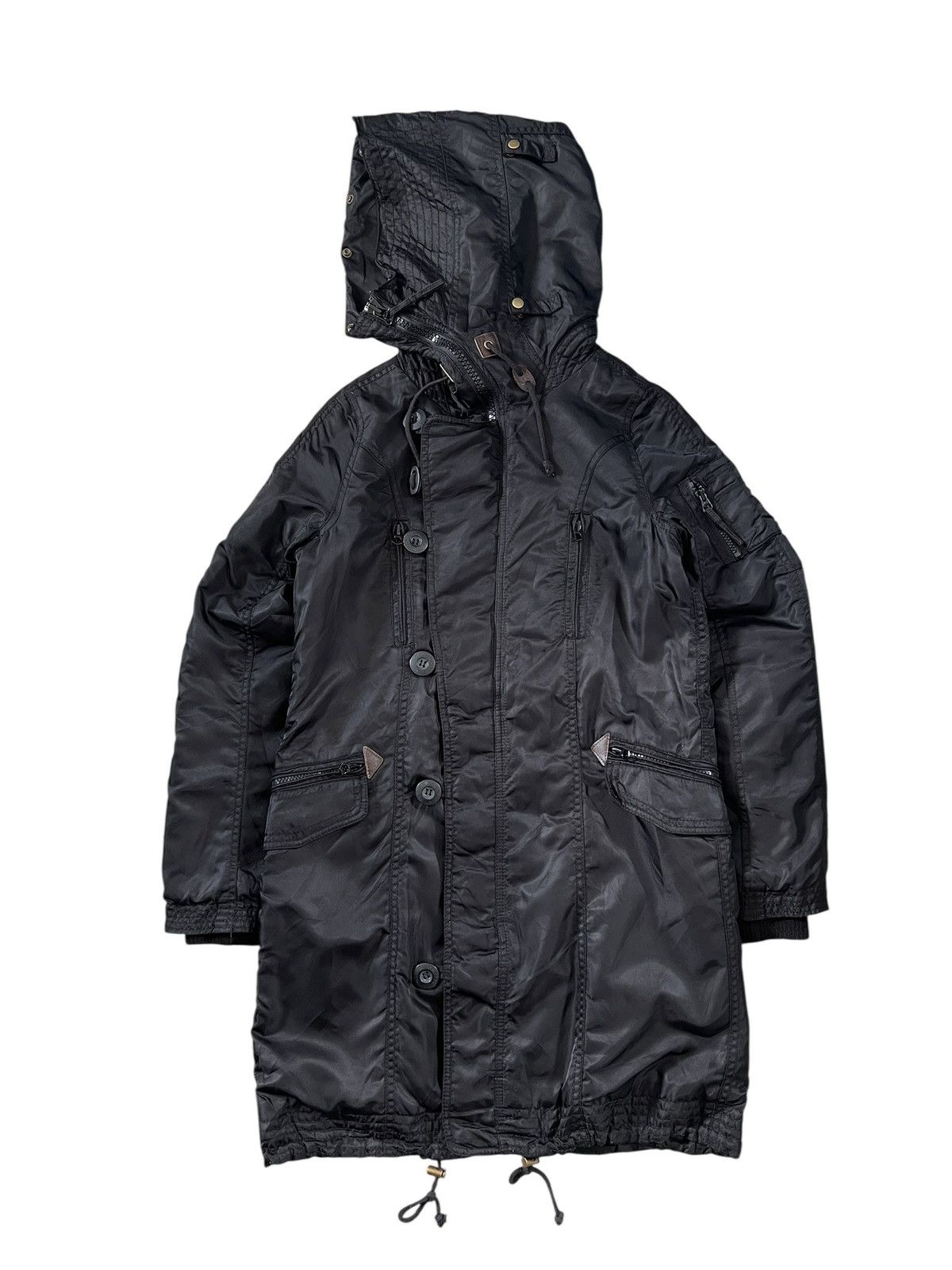 Goa 00s military boa jacket ma-1 2000s GOA Military Parka Jacket