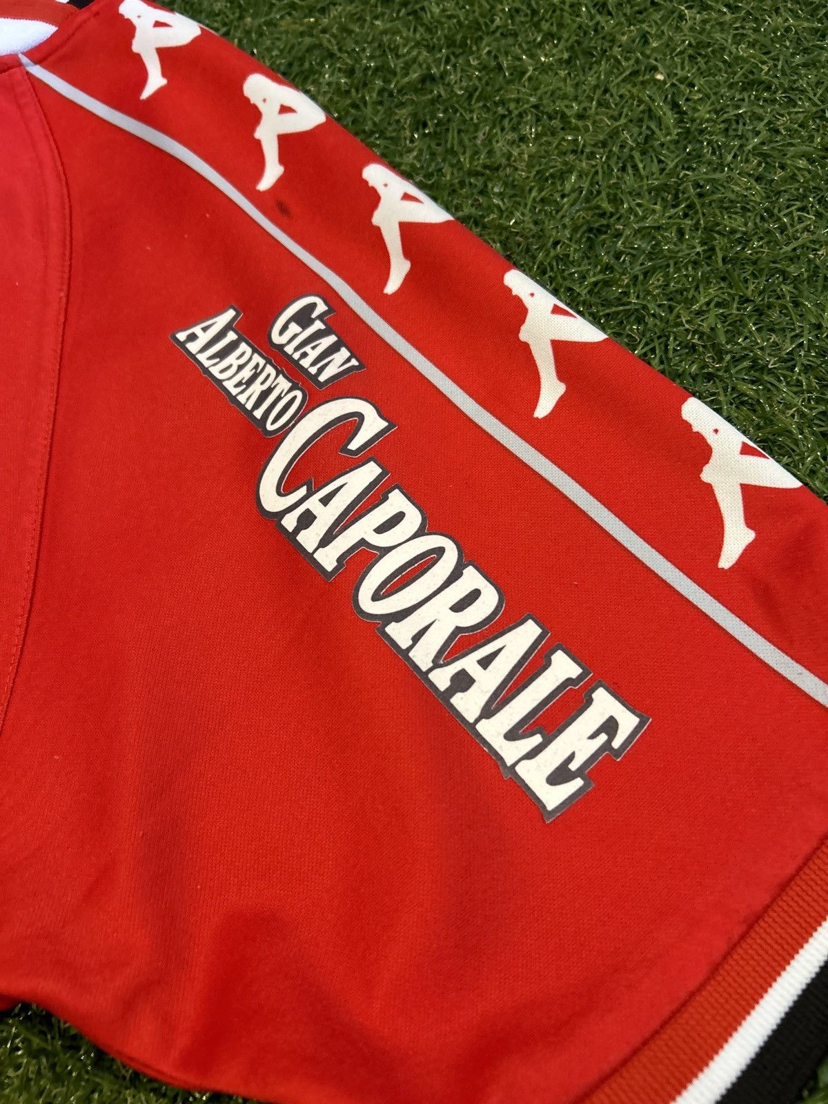 Kappa 99/00 AS Monaco Giuly Home Shirt Size US XL / EU 56 / 4 - 13 Thumbnail