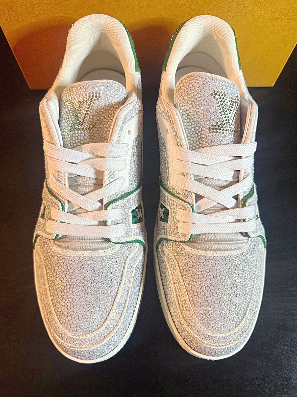Louis Vuitton Louis Vuitton Crystal Trainer Sneaker Size US 10 / EU 43 - 11 Thumbnail