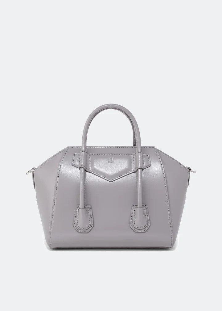 Givenchy o1srvl11e0825 Size: OS / Antigona Lock-Mini Bag in Grey Size ONE SIZE - 2 Thumbnail