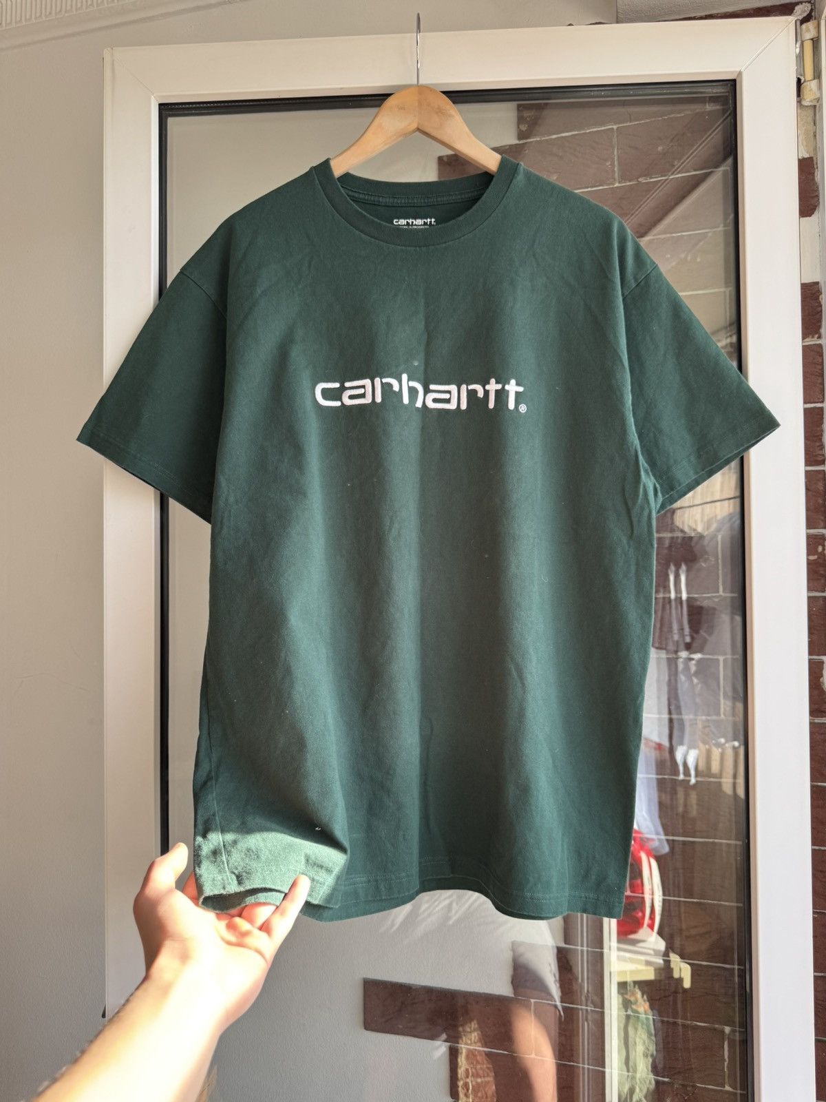 Carhartt Wip Carhartt Wip Big Logo tshirt Size US XL / EU 56 / 4 - 2 Thumbnail