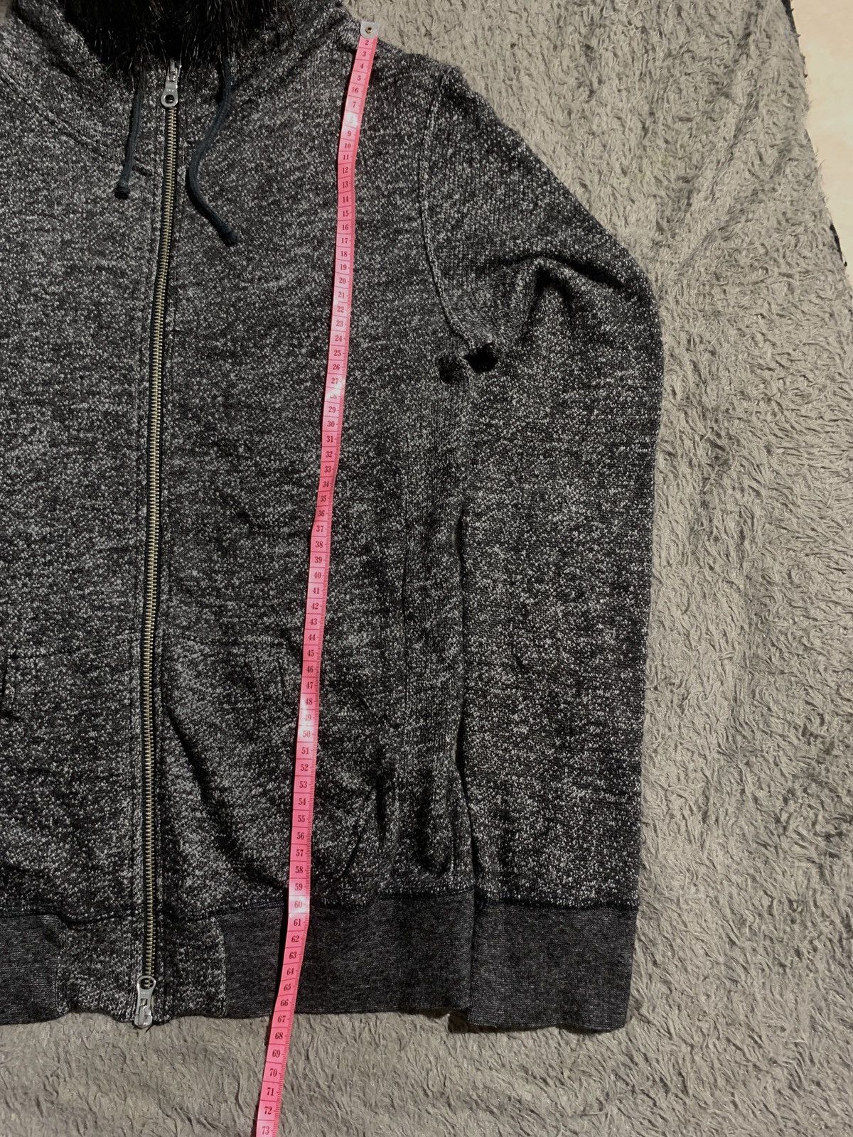 Hysteric Glamour × Japanese Brand × Le Grande Bleu (L.G.B.) GRAN HOODIE ZIPPER FUR LGB STLYE Size US M / EU 48-50 / 2 - 11 Thumbnail