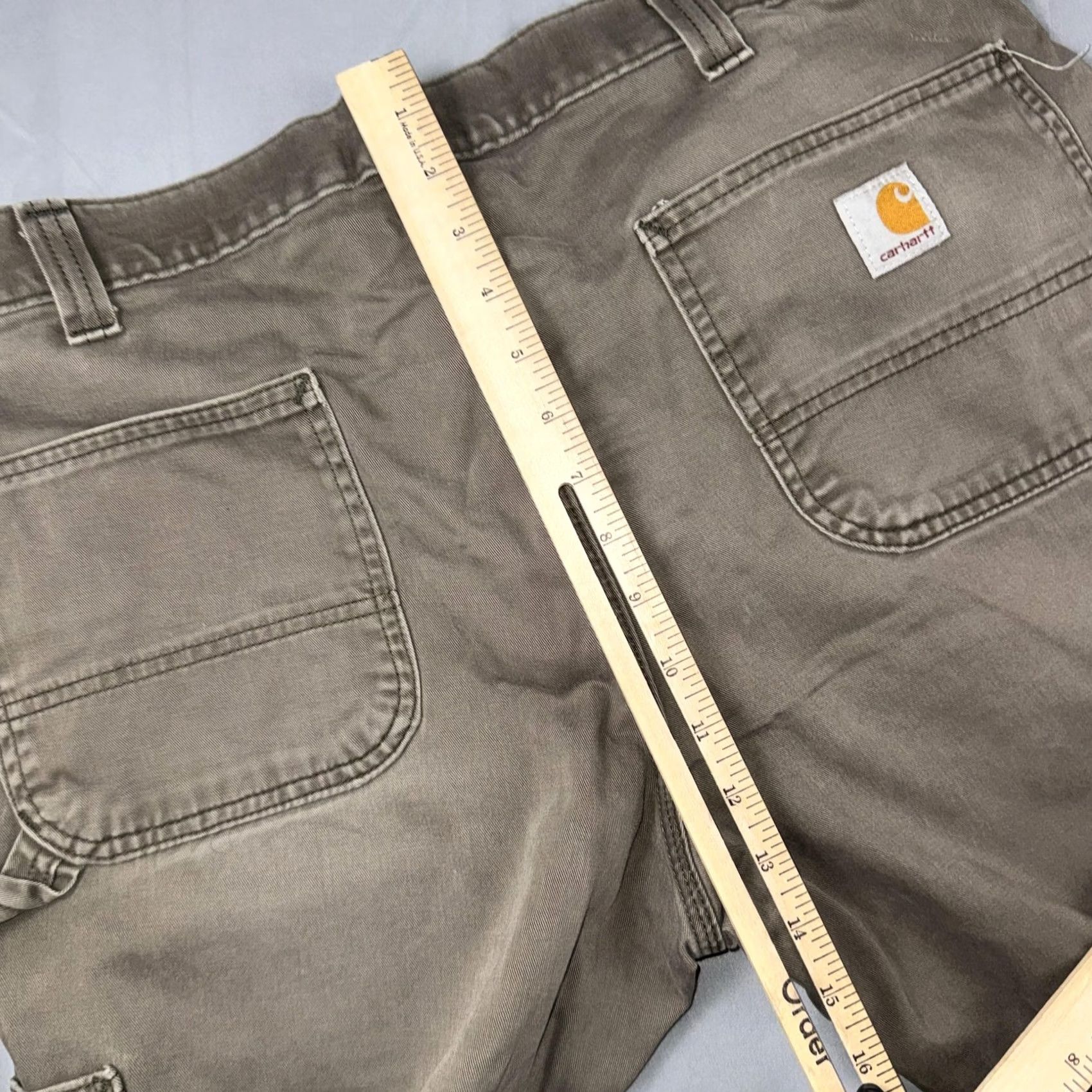 Carhartt Carhartt Pants Mens 36x30 Beige Canvas Carpenter Workwear Utility Cargo Size US 36 / EU 52 - 7 Thumbnail