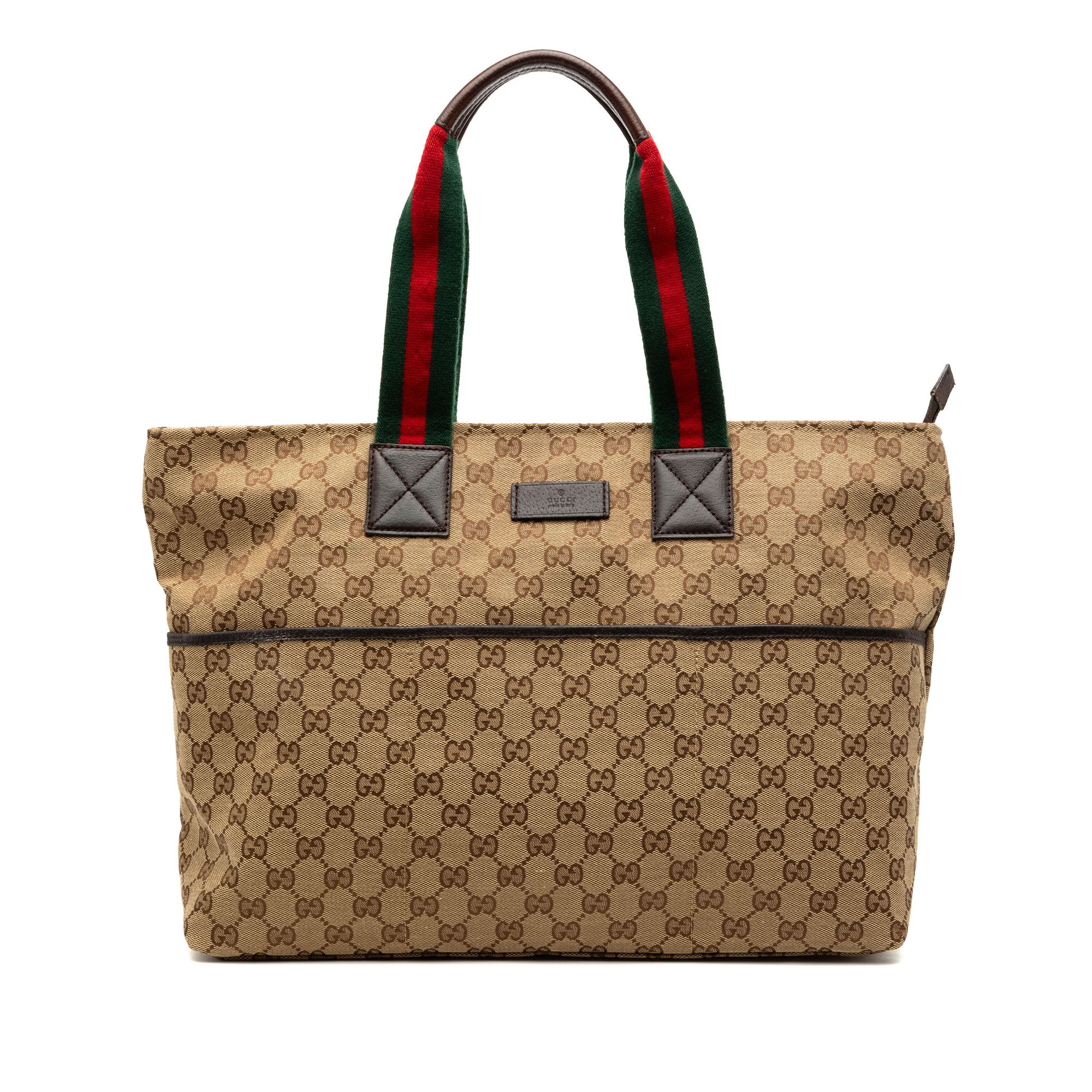 Gucci Gucci GG Canvas Web Tote Size ONE SIZE - 1 Thumbnail