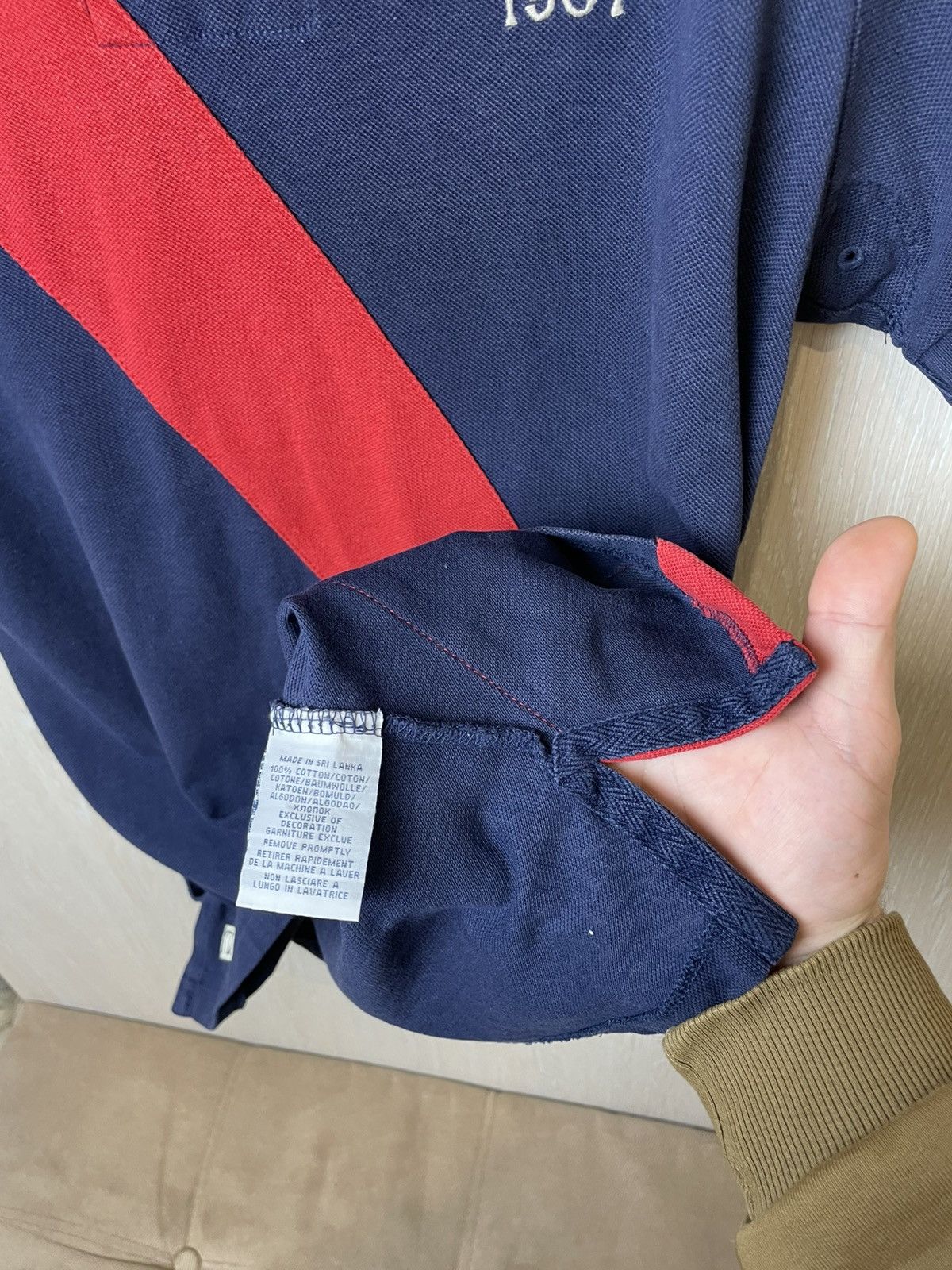 Polo Ralph Lauren Polo Ralph Lauren Polo Rugby Crest 3 Applique 1967 Size US L / EU 52-54 / 3 - 12 Thumbnail