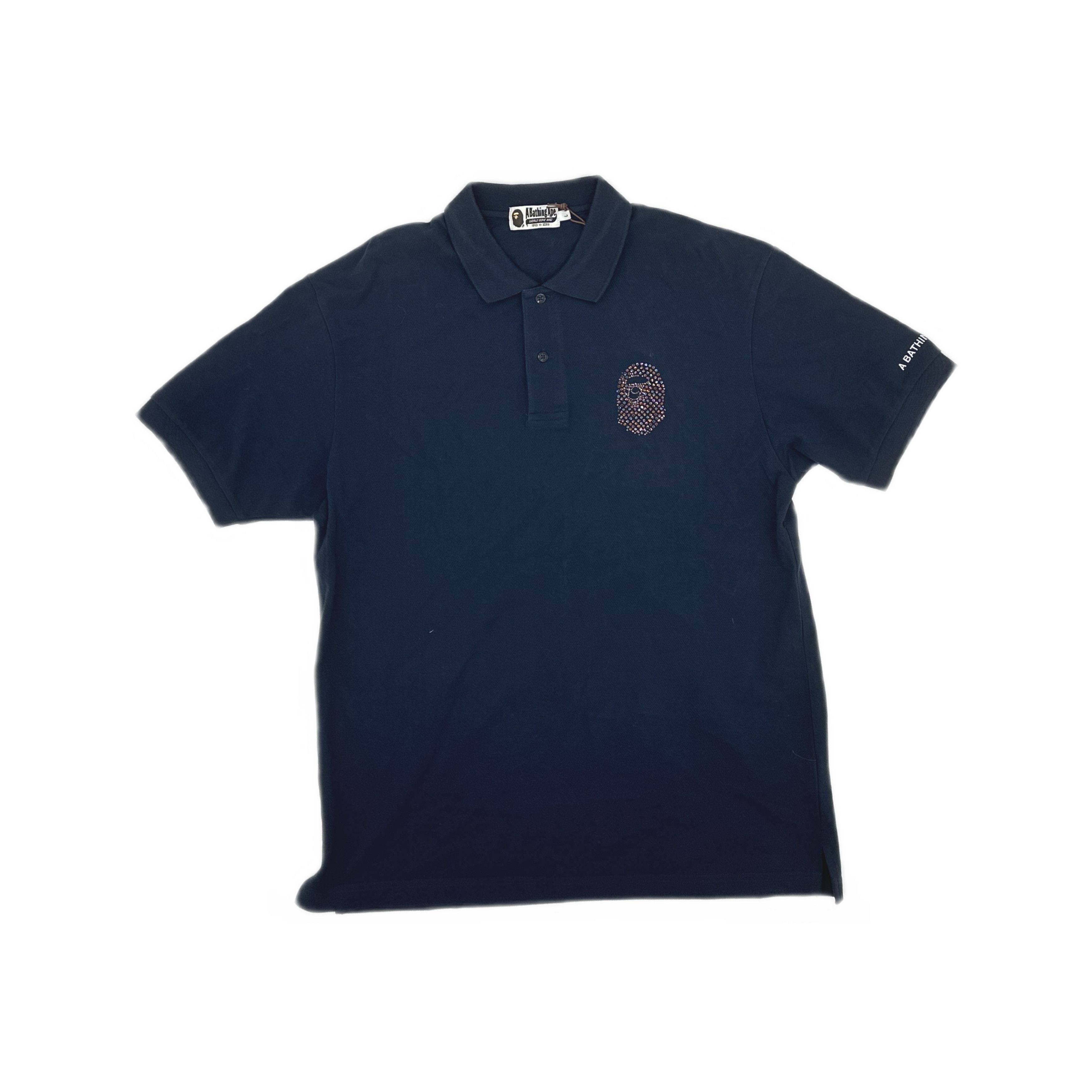 Bape A Bathing Ape Swarovski APE Head Polo Size L Size US L / EU 52-54 / 3 - 1 Thumbnail