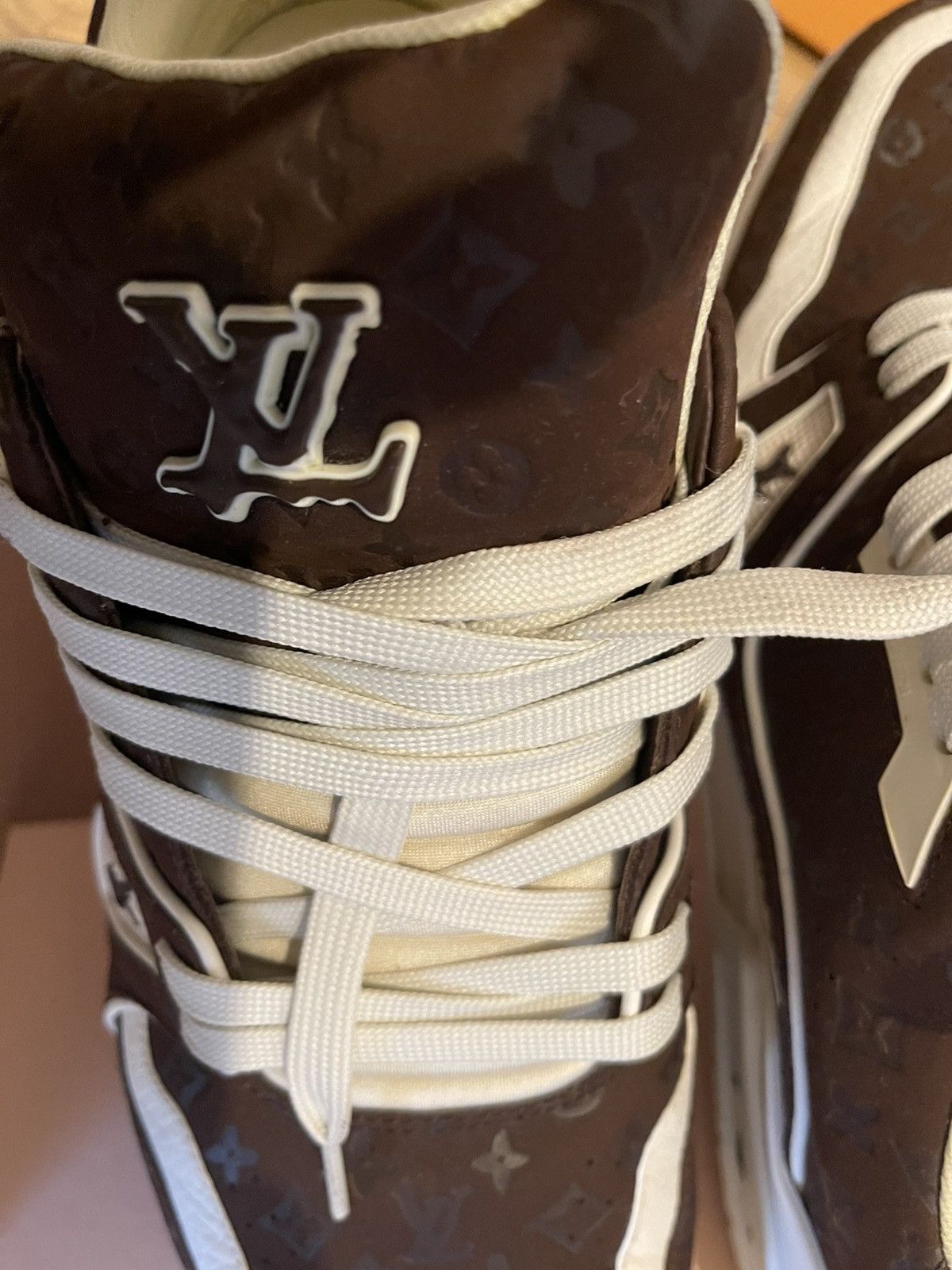 Louis Vuitton Louis Vuitton X Tyler The Creator LV trainers Size US 10.5 / EU 43-44 - 3 Thumbnail