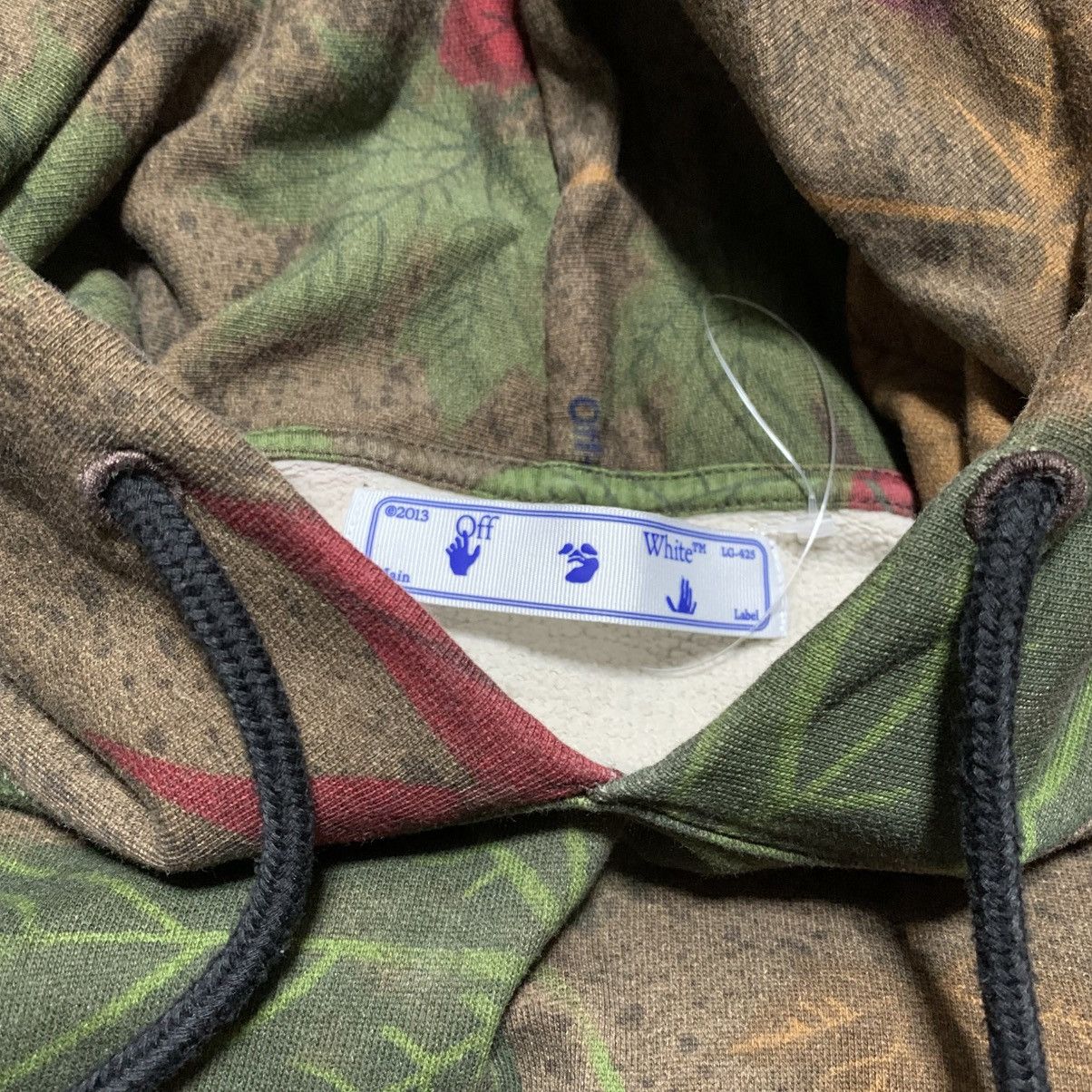 Off-White Off White Small Leaf Arrows Green Camo Hoodie Virgil Abloh Size US S / EU 44-46 / 1 - 5 Thumbnail