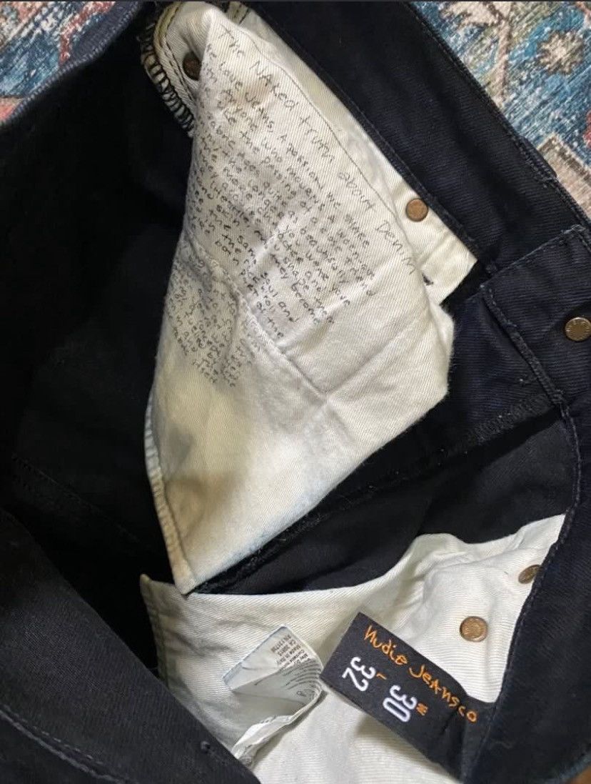 Nudie Jeans Nudie Jeans Thin Finn Black ring Size US 30 / EU 46 - 4 Thumbnail