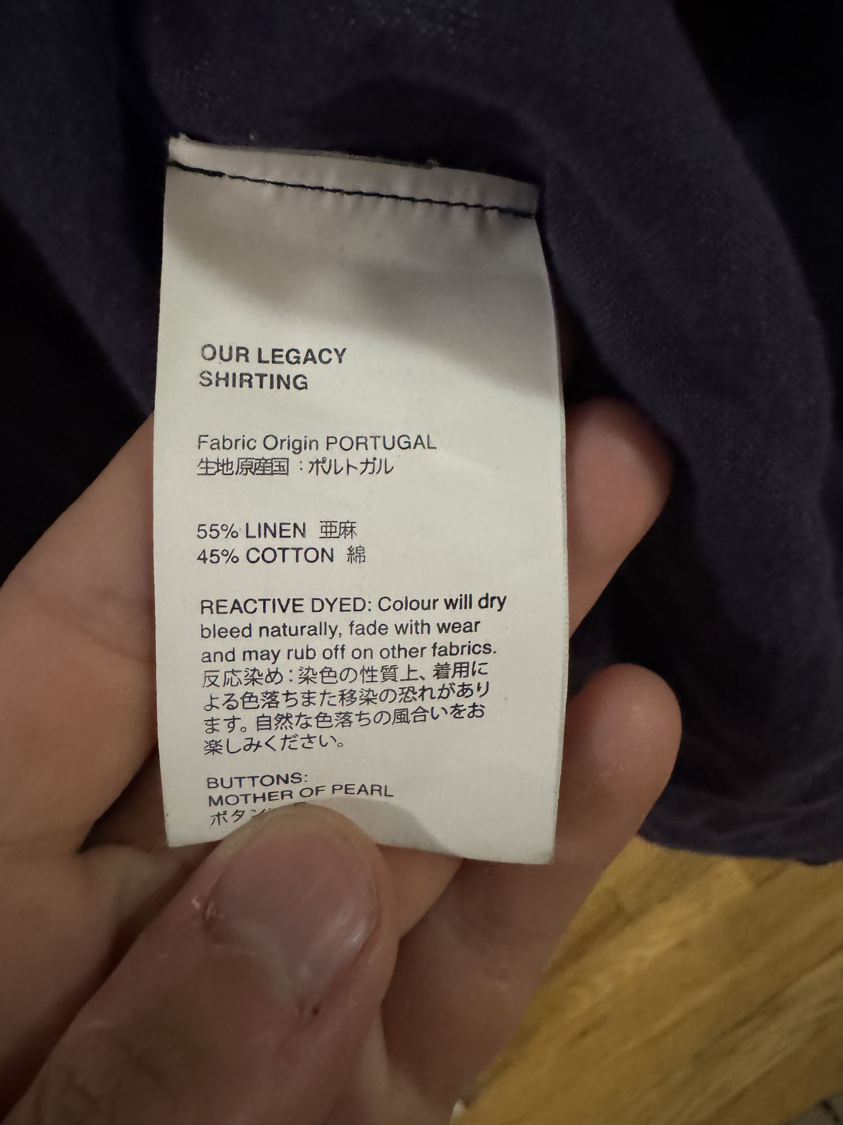Our Legacy Our Legacy Purple Button Up Size US S / EU 44-46 / 1 - 4 Thumbnail