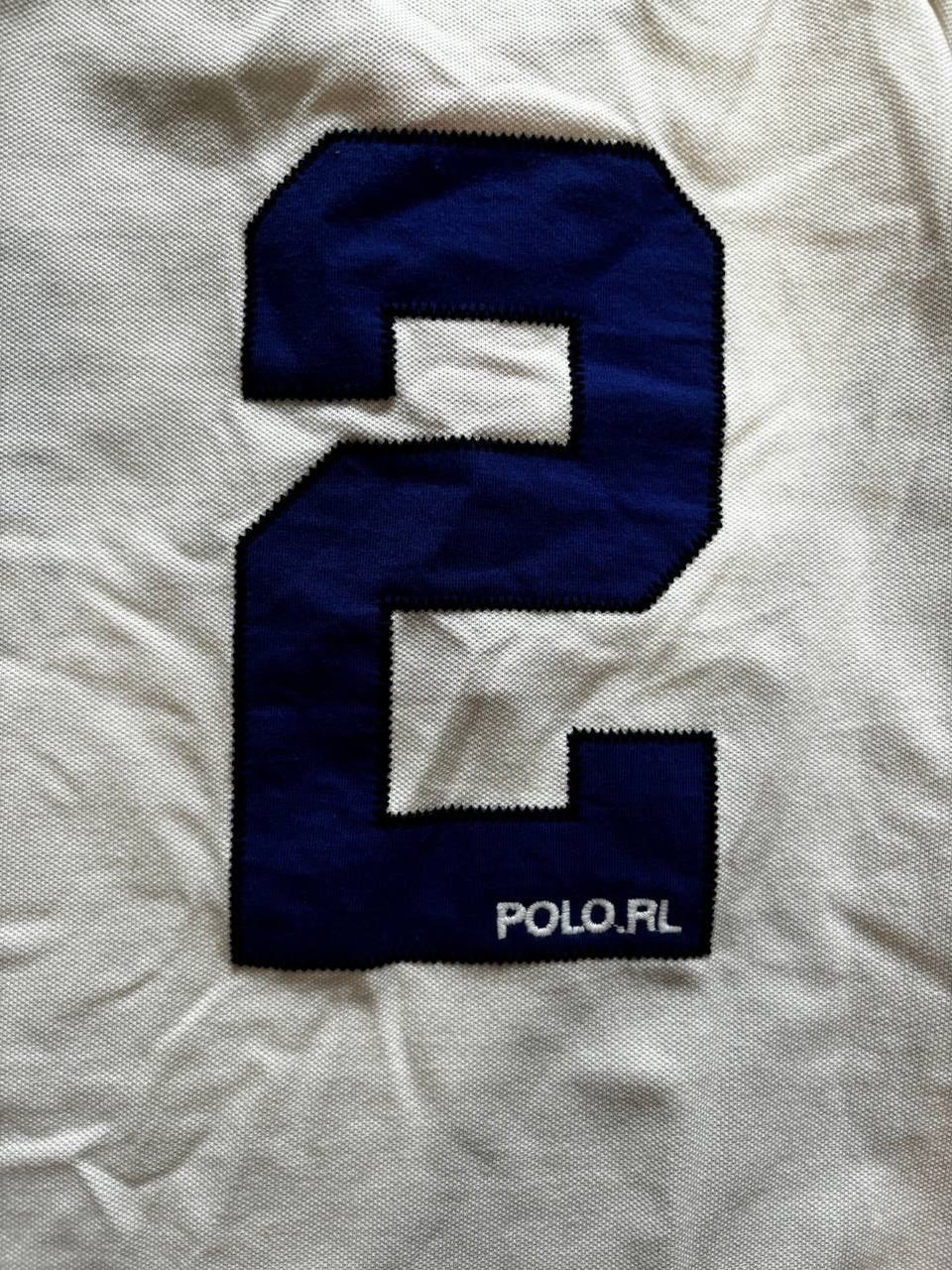 Polo Ralph Lauren × Vintage Polo Ralph Lauren distressed rugby polo Size US L / EU 52-54 / 3 - 8 Thumbnail