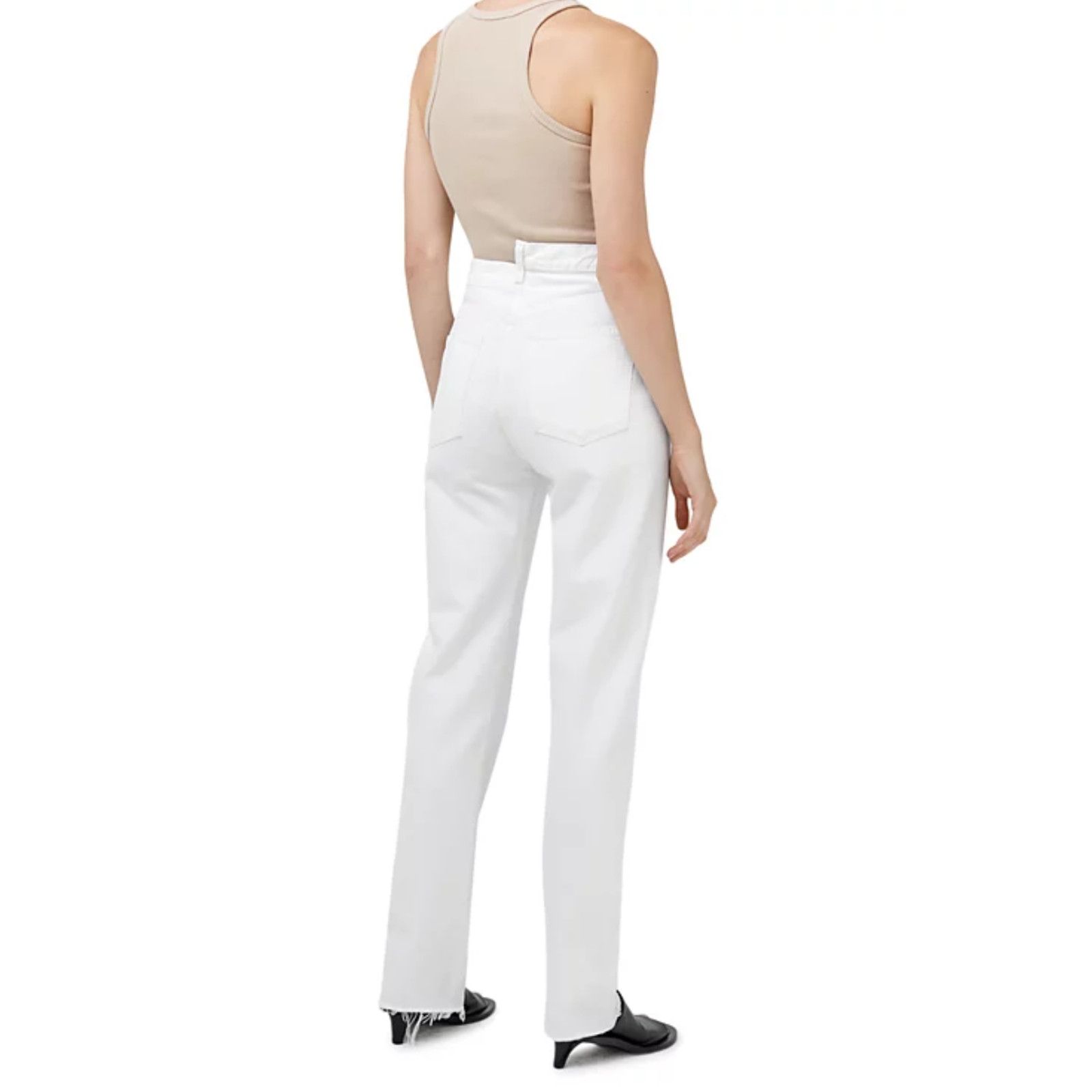 Agolde Agolde High Rise Stretch Straight Leg Jeans Element Size 30 Size 30" / US 8 / IT 44 - 4 Thumbnail