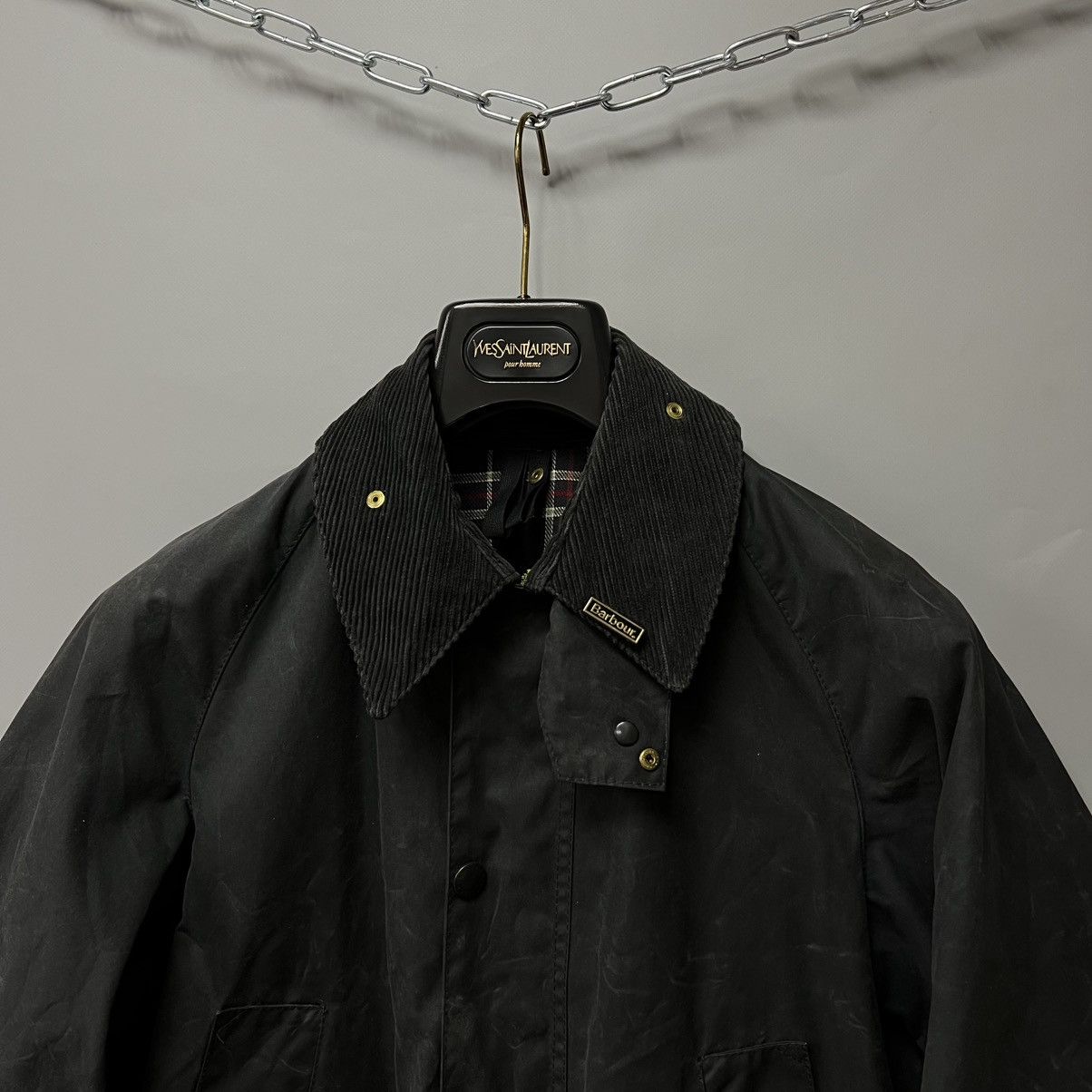 Barbour Barbour Vintage Bedale Navy Wax Jacket Coat Men’s Size US S / EU 44-46 / 1 - 6 Thumbnail