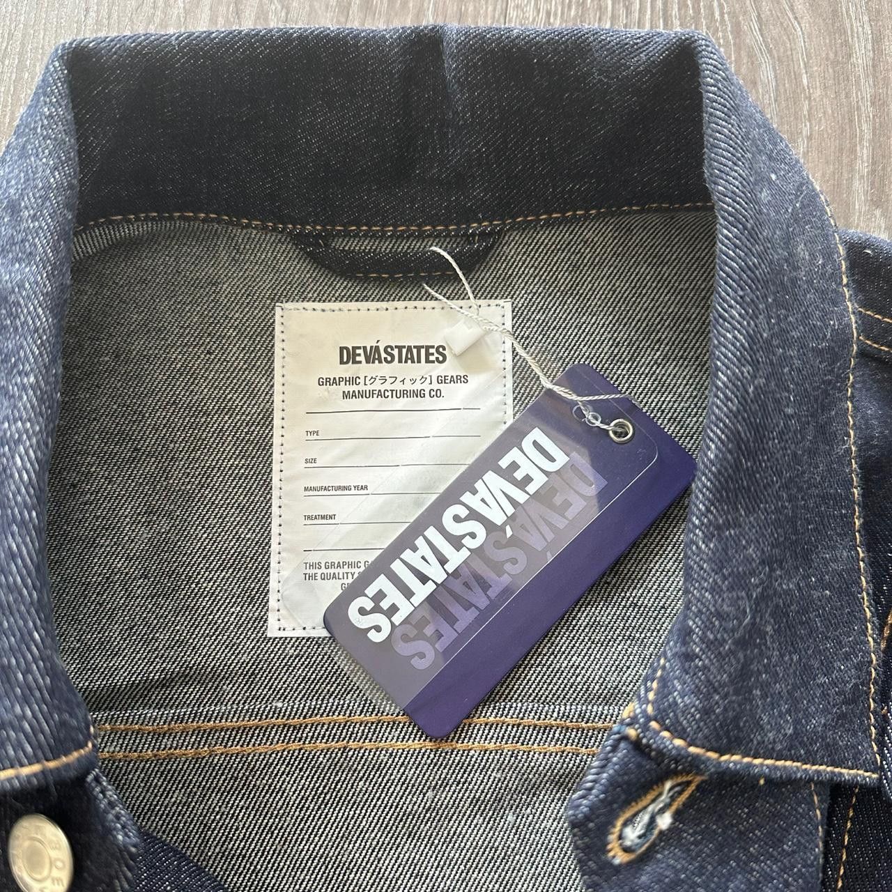 DEVA STATES Deva States Grit denim trucker jacket Size US M / EU 48-50 / 2 - 7 Thumbnail
