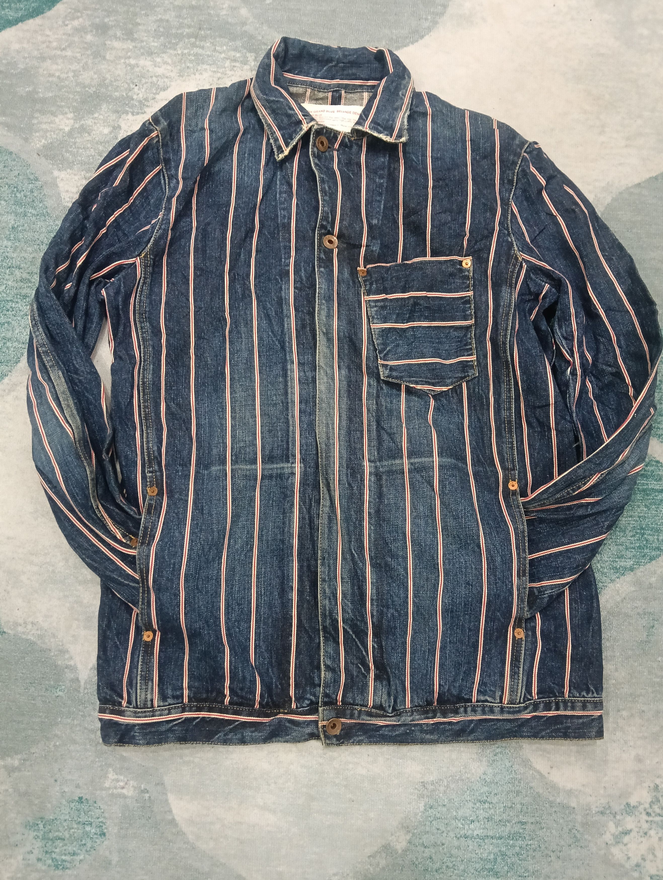 Edwin Vintage Edwin Full Selvedge Jacket 13oz Size US M / EU 48-50 / 2 - 11 Thumbnail