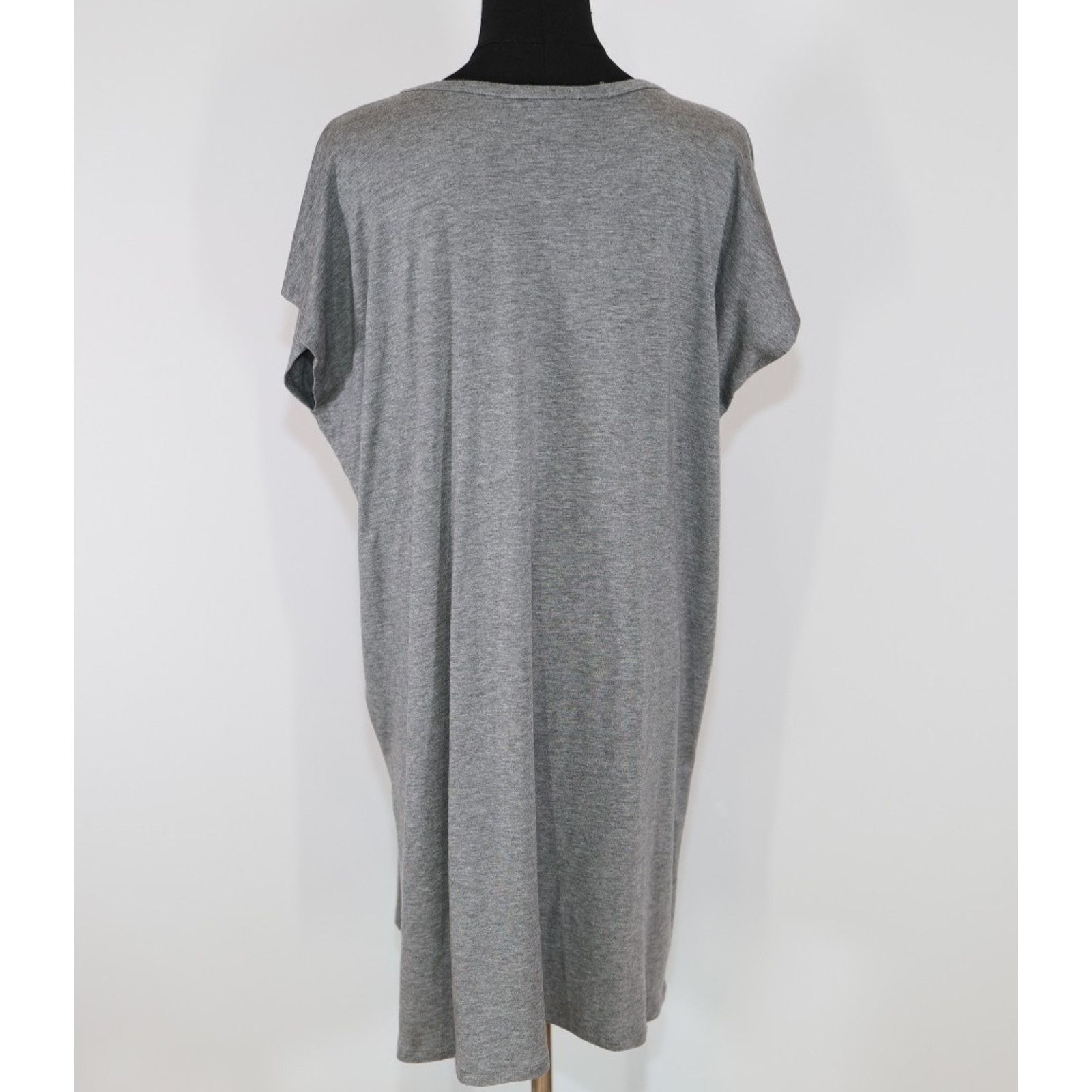Eileen Fisher NWoT EILEEN FISHER Tencel Gray Sleeveless Tunic Dress Sz PL Size L / US 10 / IT 46 - 3 Thumbnail