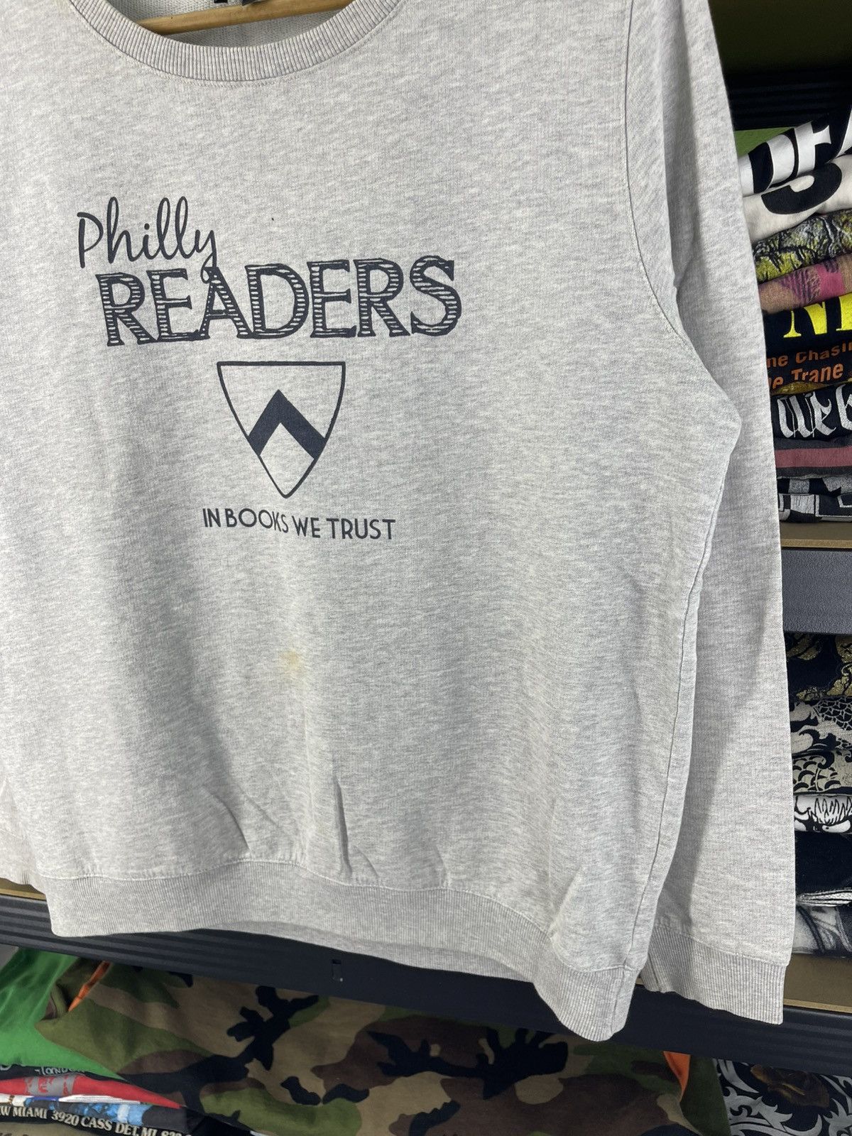 A.P.C. Vintage A.P.C Philly Readers in Books we Trust Sweatshirt Size US XS / EU 42 / 0 - 3 Thumbnail