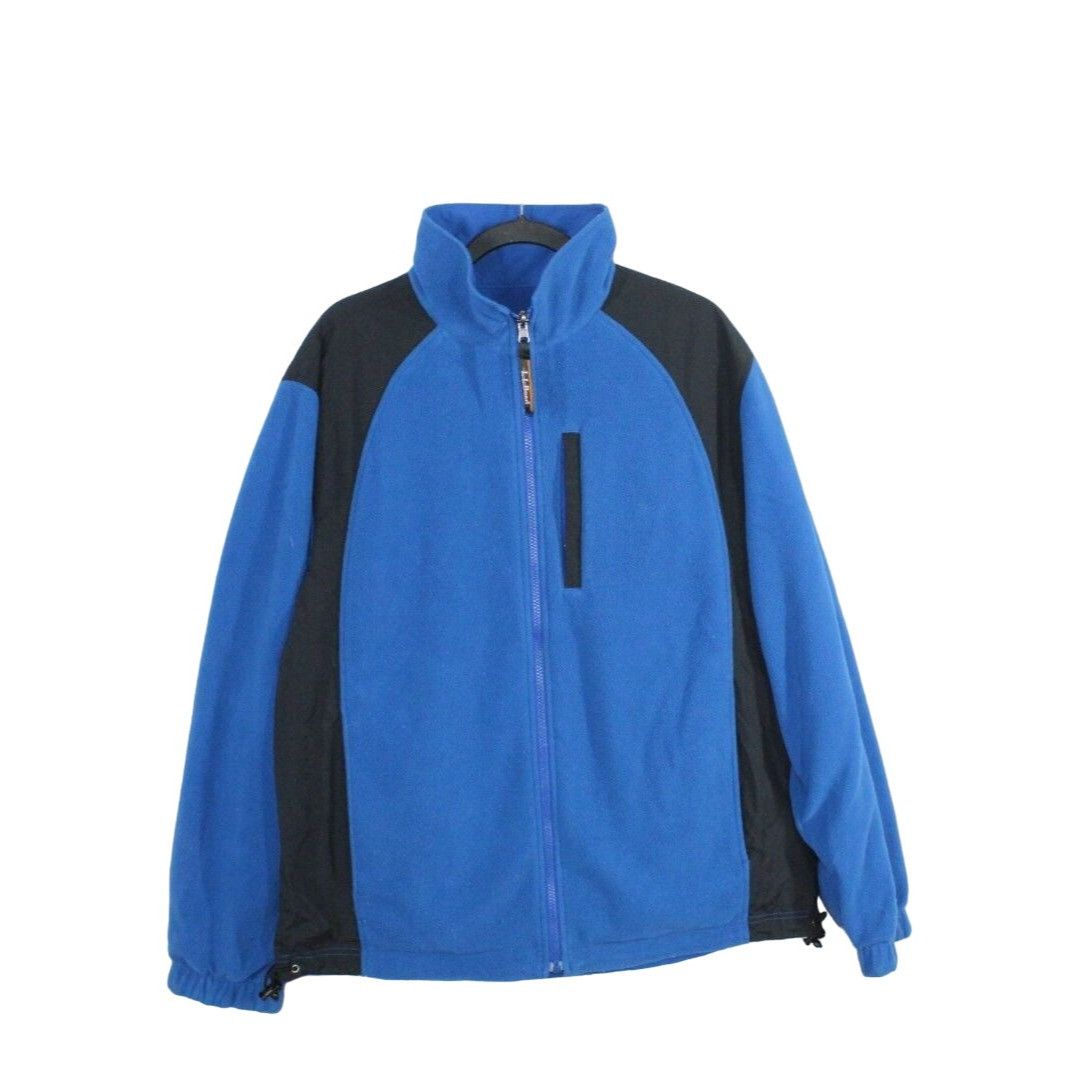 L.L. Bean LL Bean Mens Blend Zip Up Reversible Fleece Jacket Size US L / EU 52-54 / 3 - 1 Thumbnail