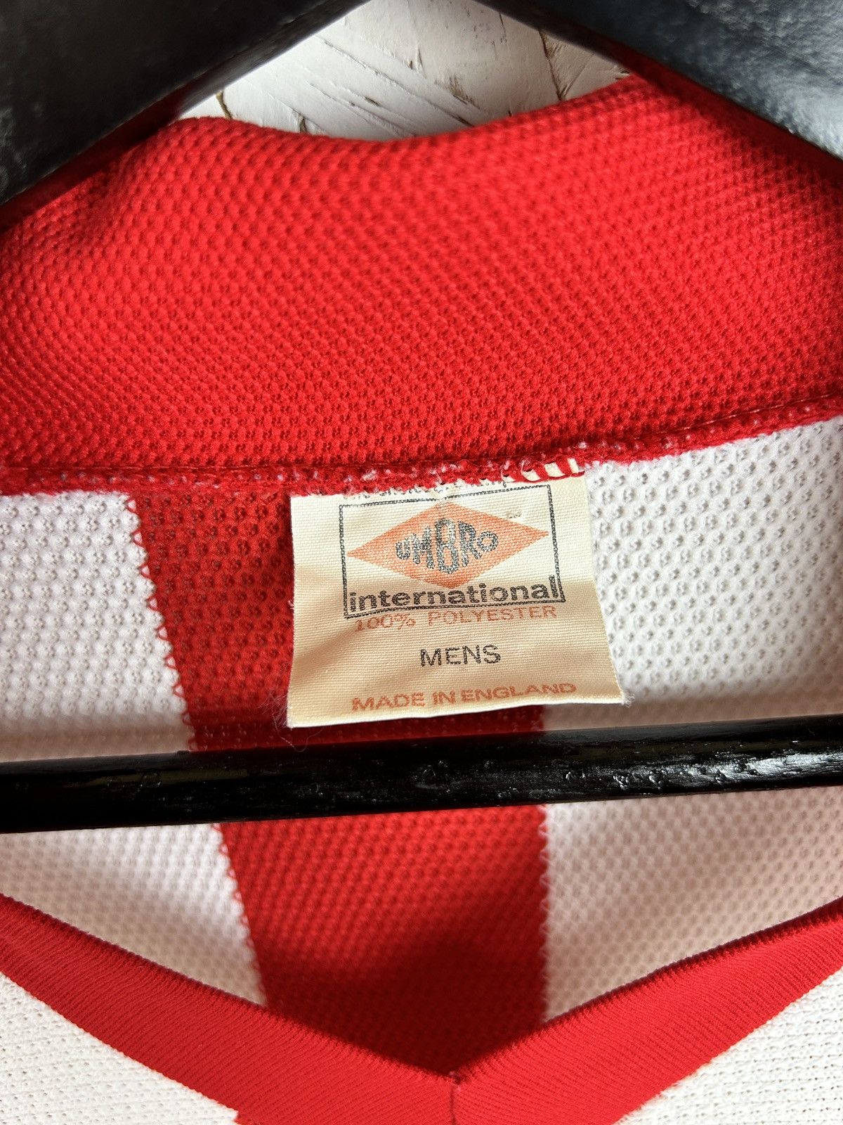 Umbro 70s Sunderland AFC 1977/78 Home Soccer Jersey Player Issue Size US L / EU 52-54 / 3 - 8 Thumbnail