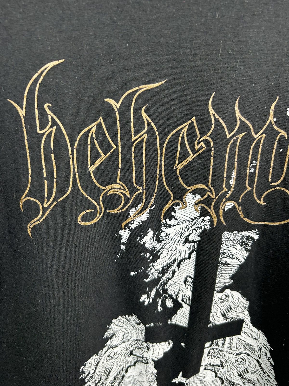 Band Tees Behemoth Ecclesia Diabolica American Band T shirt Size US XL / EU 56 / 4 - 7 Thumbnail
