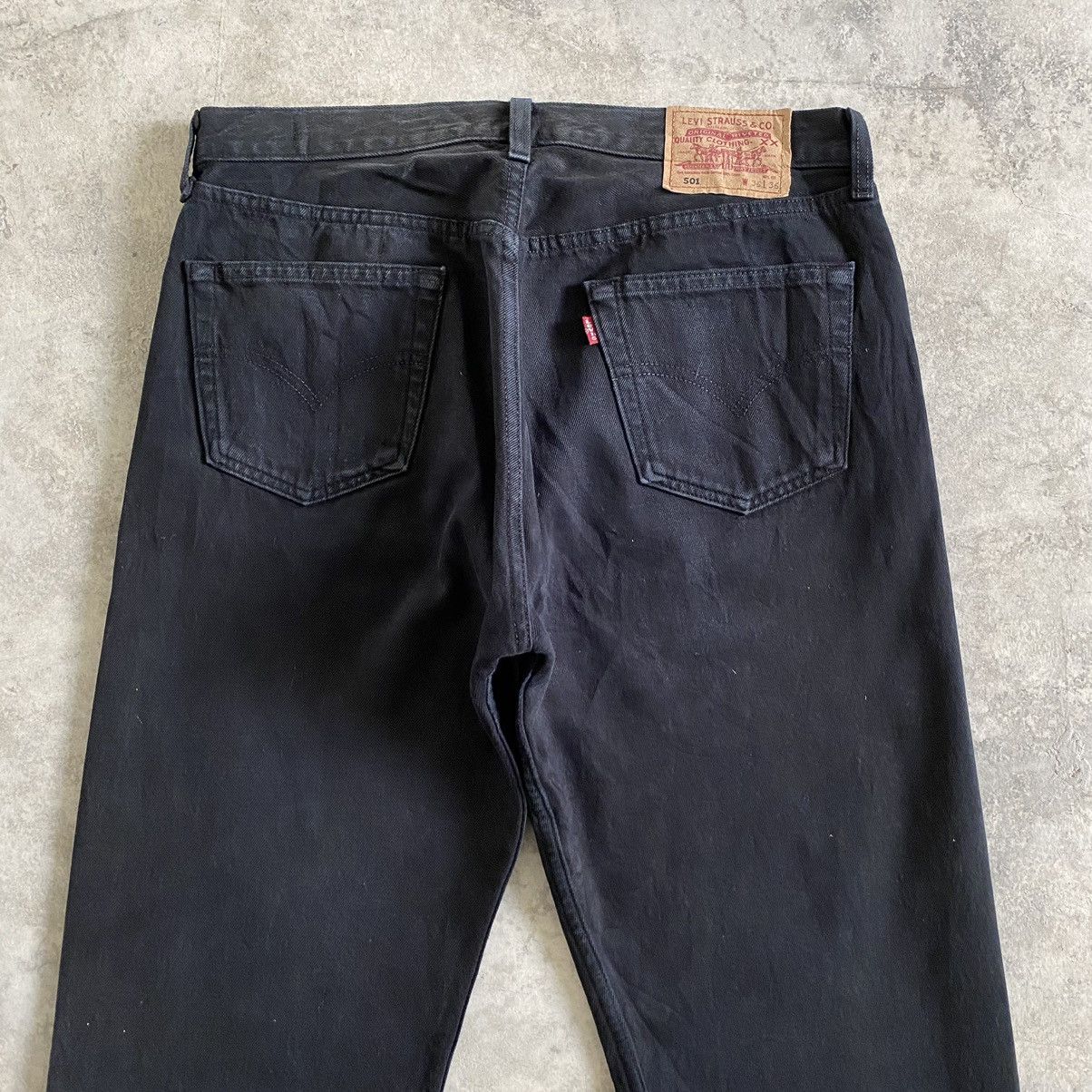 Levi's Vintage 1997 Levis 501 Black Denim Jeans Size US 34 / EU 50 - 13 Thumbnail