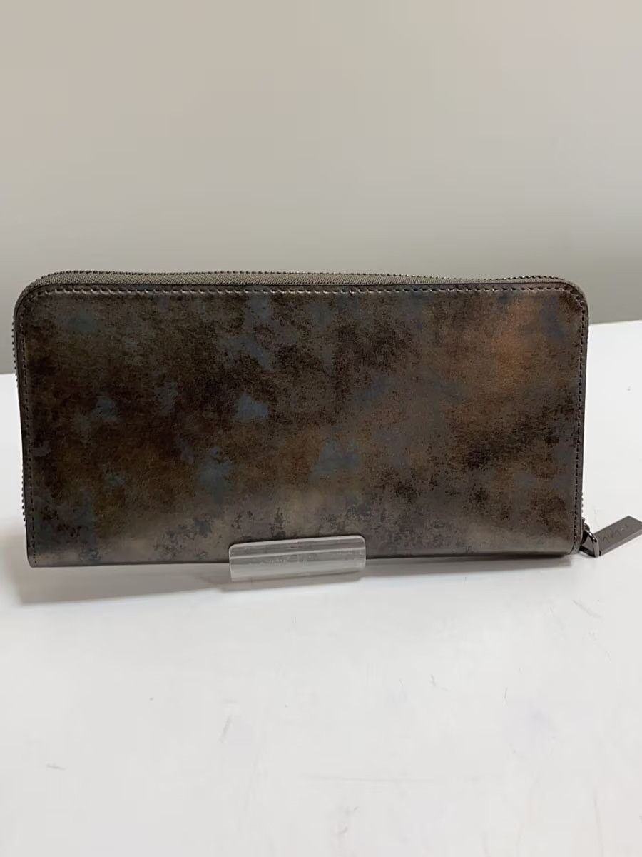 Yohji Yamamoto discord Yohji Yamamoto Leather Round Wallet Size ONE SIZE - 2 Thumbnail