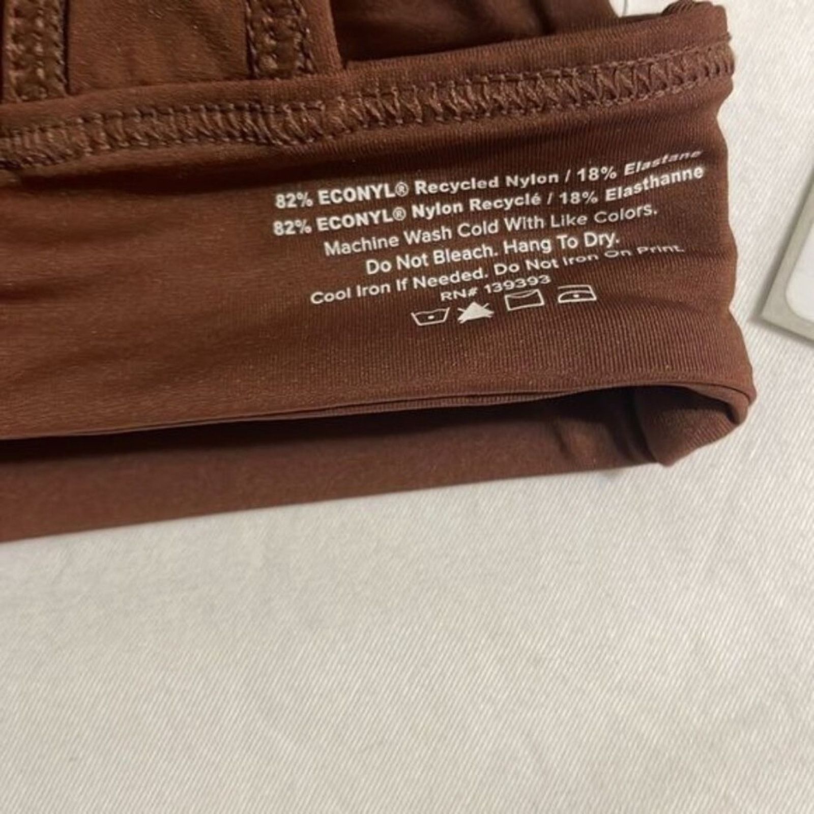 Everlane Everlane The Triangle Bikini Top Brown Small Size ONE SIZE - 4 Thumbnail
