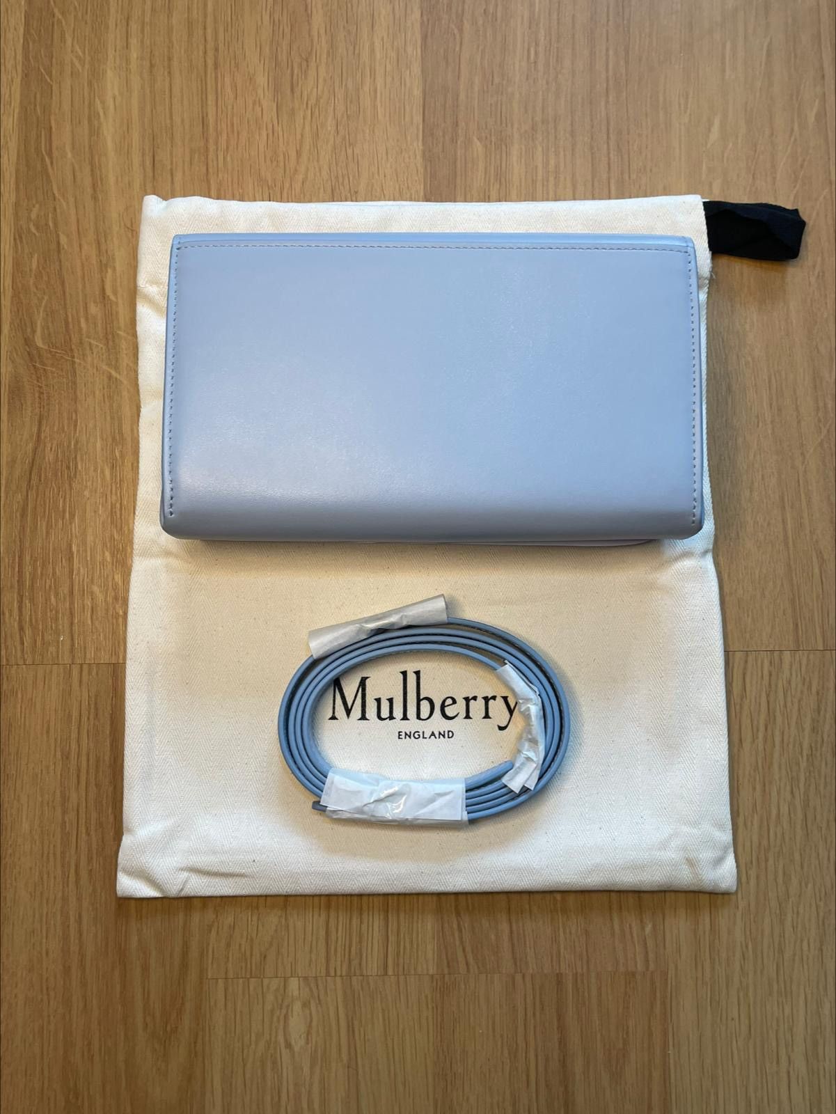 Mulberry Mulberry Lana Crossbody Poplin Blue Bag Size ONE SIZE - 11 Thumbnail