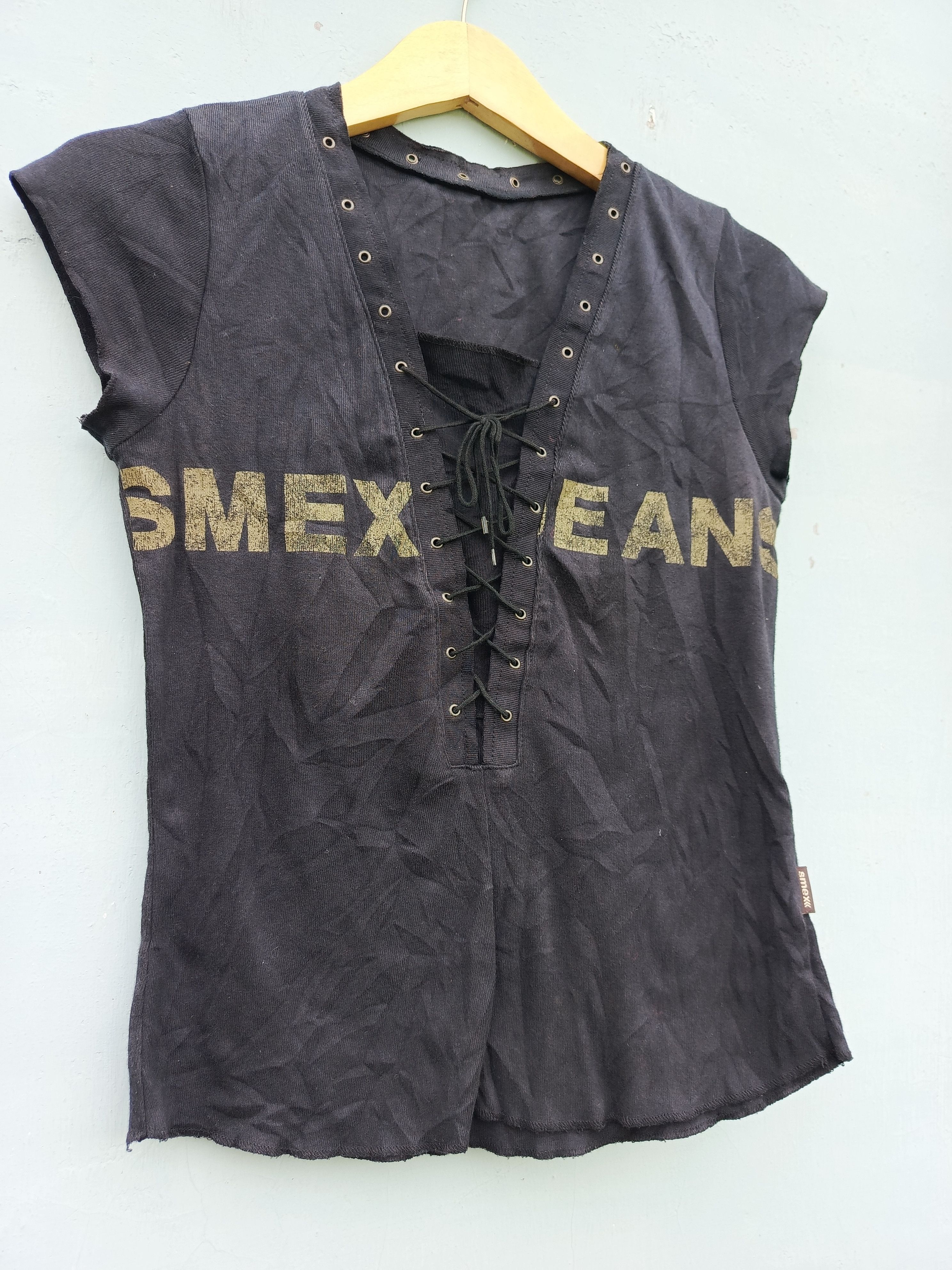 Japanese Brand Smex black t-shirts Size M / US 6-8 / IT 42-44 - 3 Thumbnail