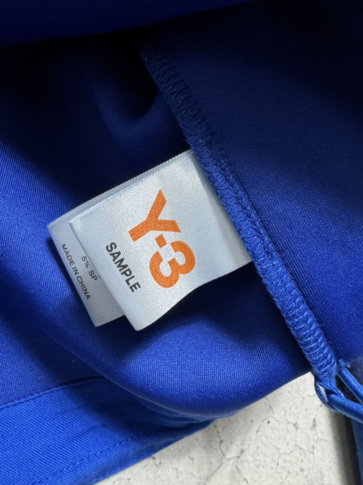 Adidas × Y-3 Adidas Yohji Yamamoto Y-3 Blue 1/4 Zip Sweatshirt Size US S / EU 44-46 / 1 - 6 Thumbnail