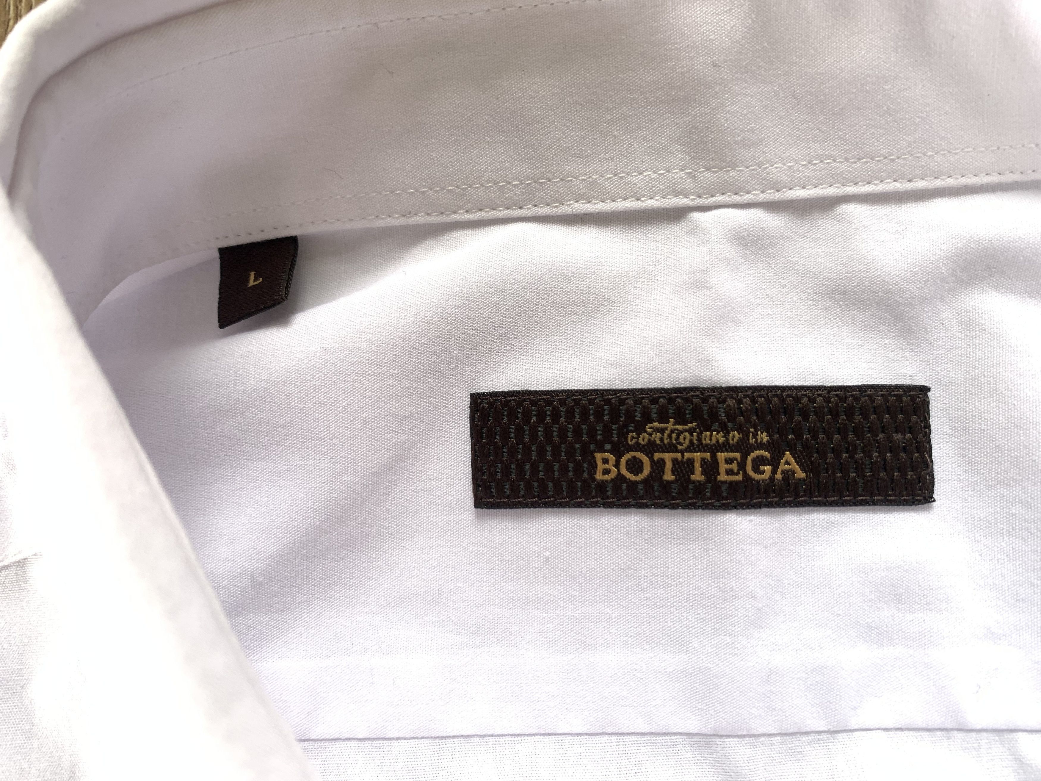 Other Bottega White Cotton Shirt Size US L / EU 52-54 / 3 - 5 Thumbnail