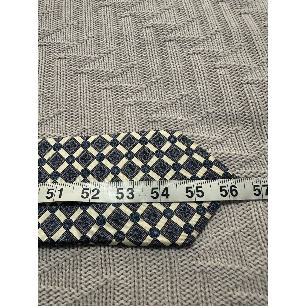 Dillard's Vintage 90s Dillards Italian silk tie Size ONE SIZE - 3 Thumbnail