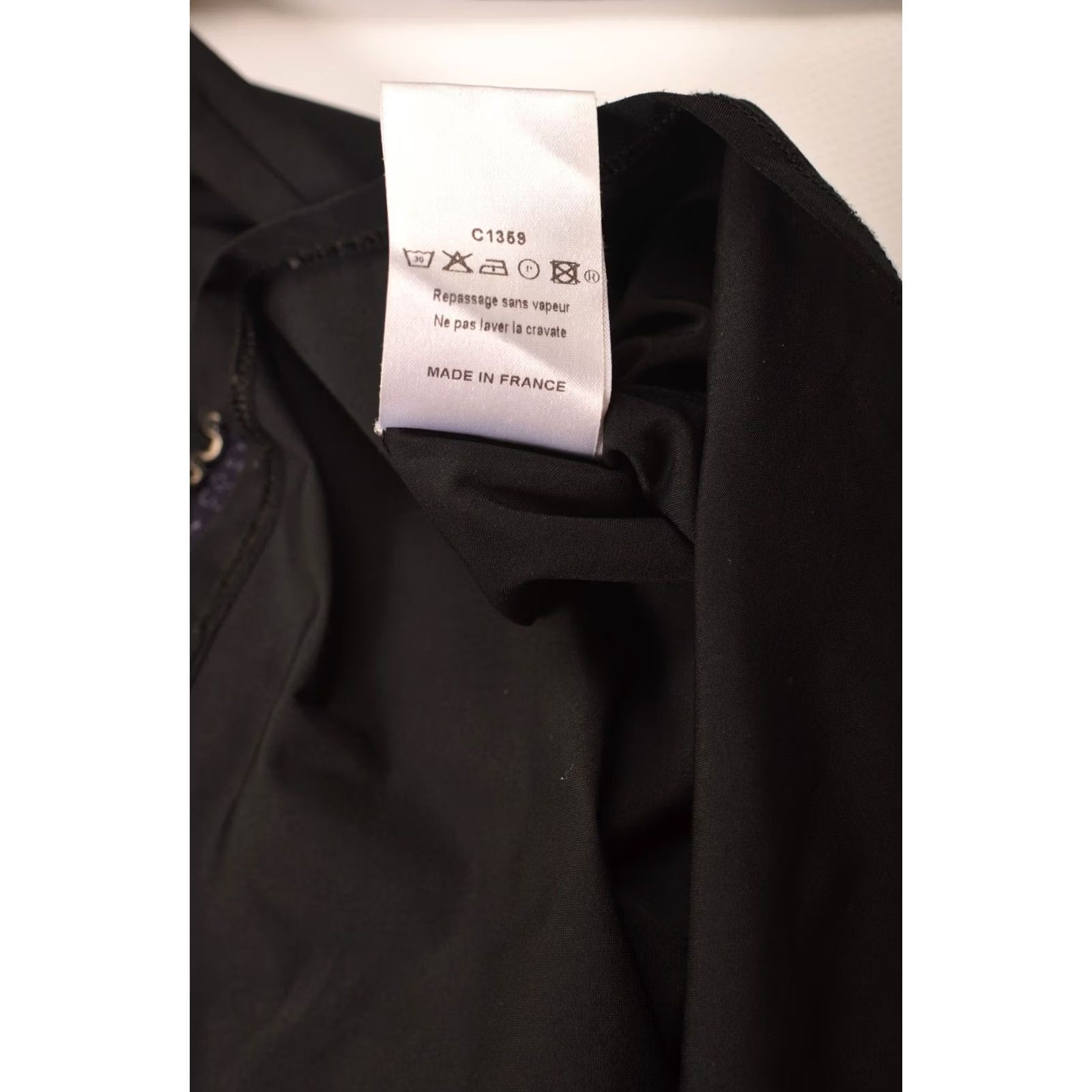 Vintage Marithe Francois Girbaud Cravatatakiller Womens Black Button Shirt Size USA 6 Size M / US 6-8 / IT 42-44 - 6 Thumbnail