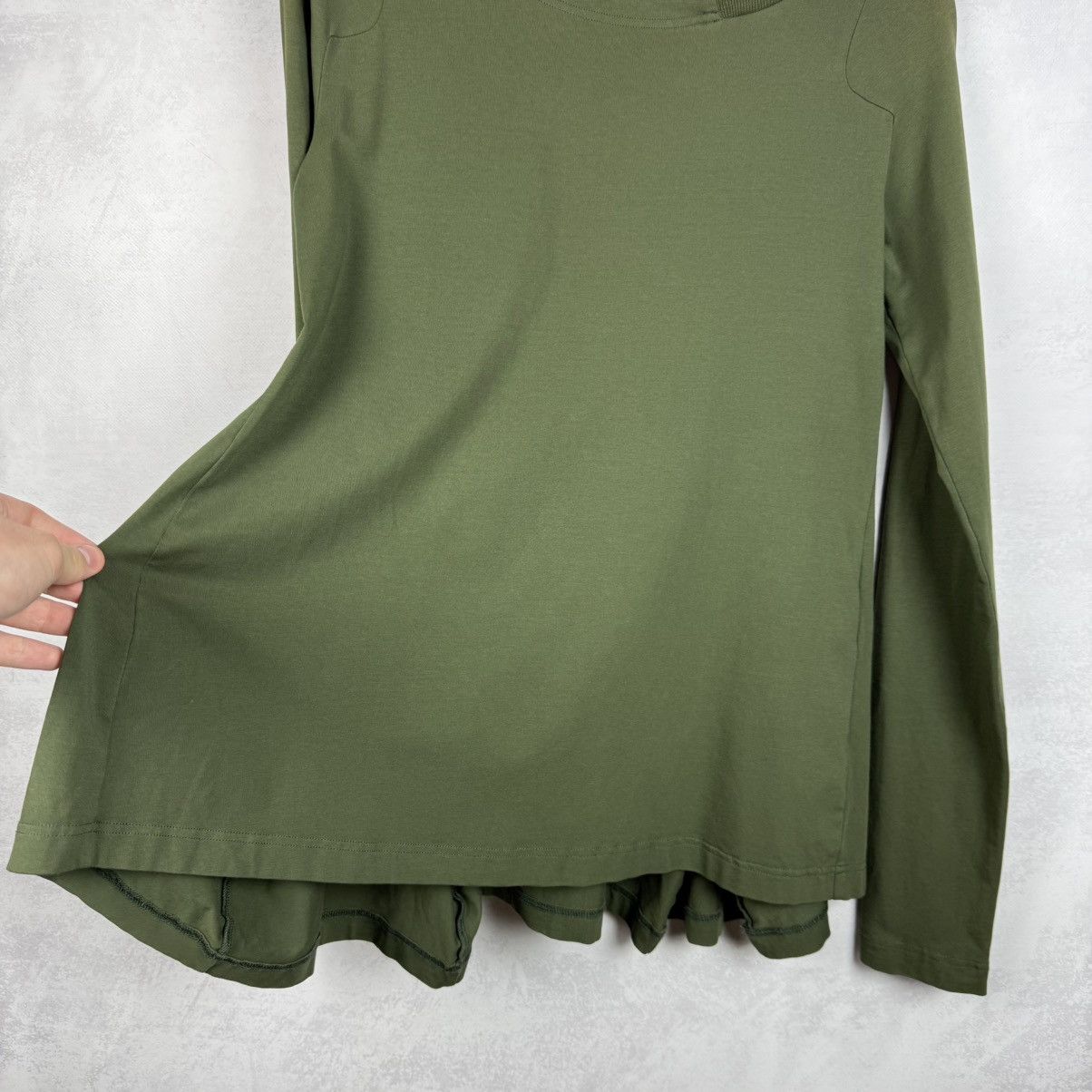 Rundholz Rundholz Black Label Avantgarde Cotton Teal Longsleeve Size S / US 4 / IT 40 - 9 Thumbnail