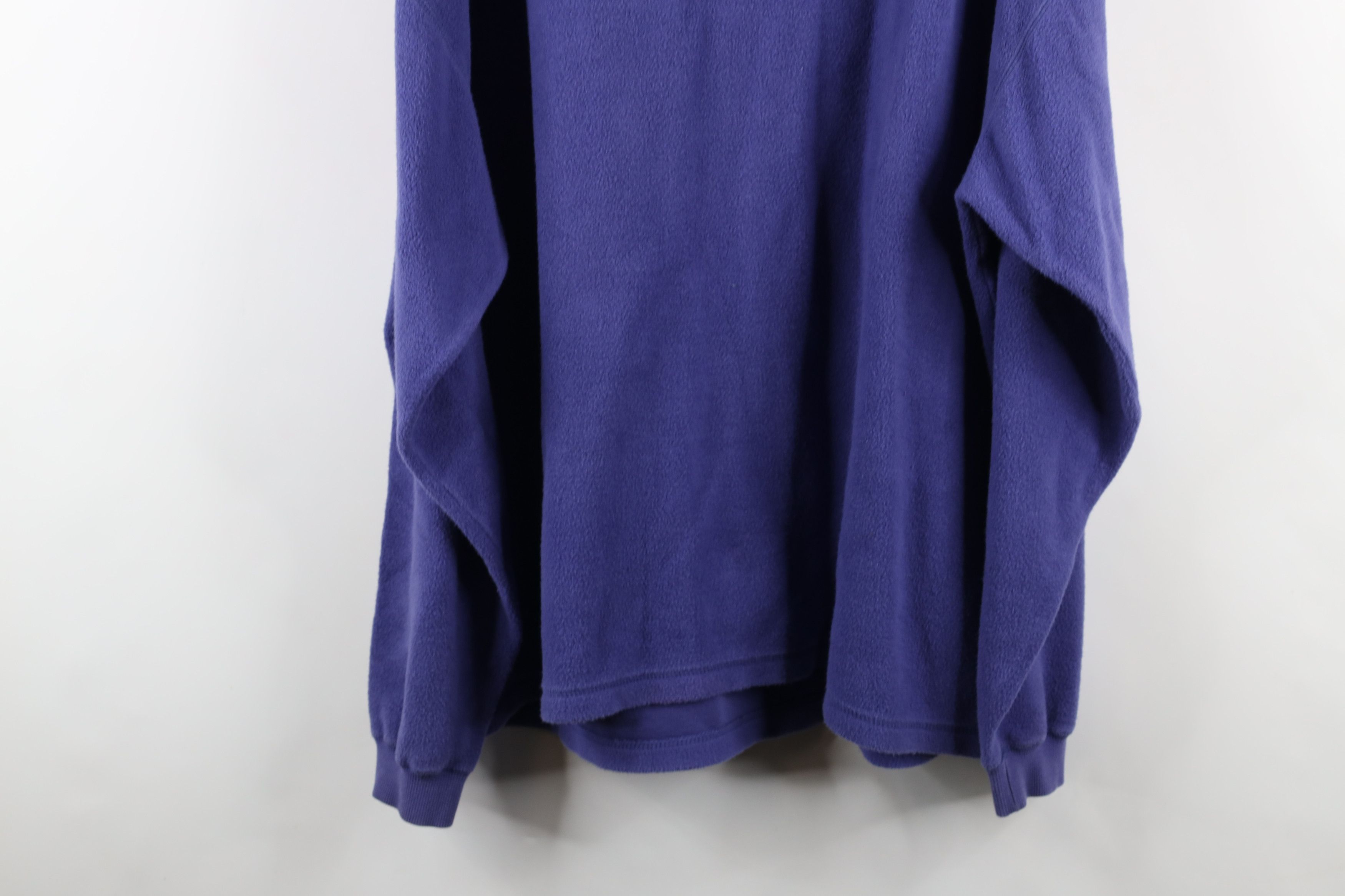 Vintage Vintage 90s Streetwear Reverse Fleece Collared Sweatshirt Size US XL / EU 56 / 4 - 13 Thumbnail