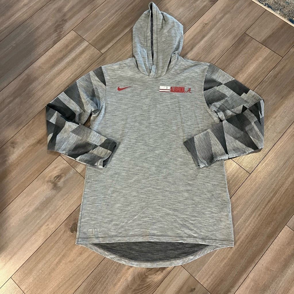 Nike Nike Alabama Grey Athletic Shirt Hoodie Men Medium Size US M / EU 48-50 / 2 - 1 Thumbnail