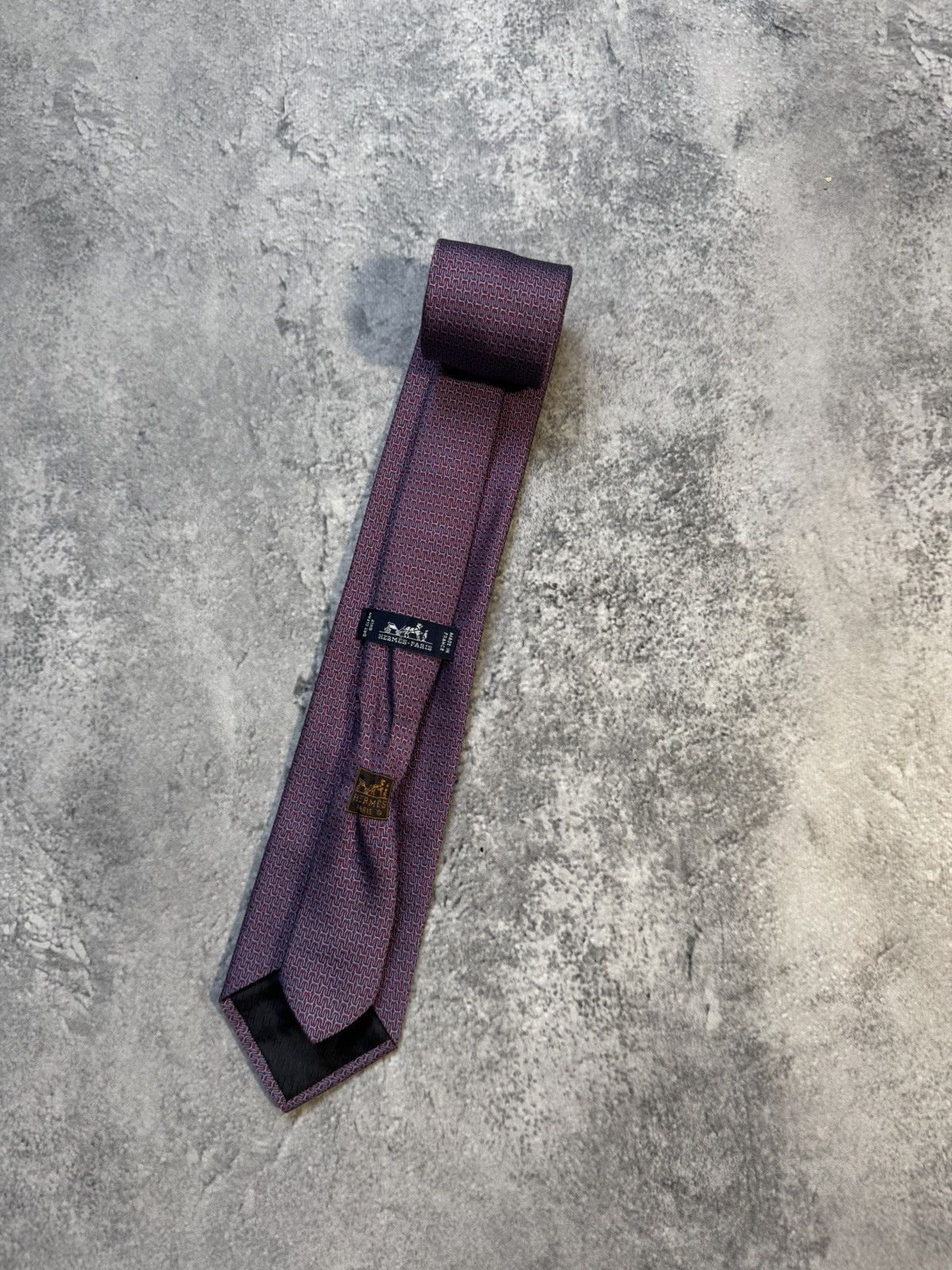 Hermes Hermes tie 100% slik Size ONE SIZE - 1 Thumbnail