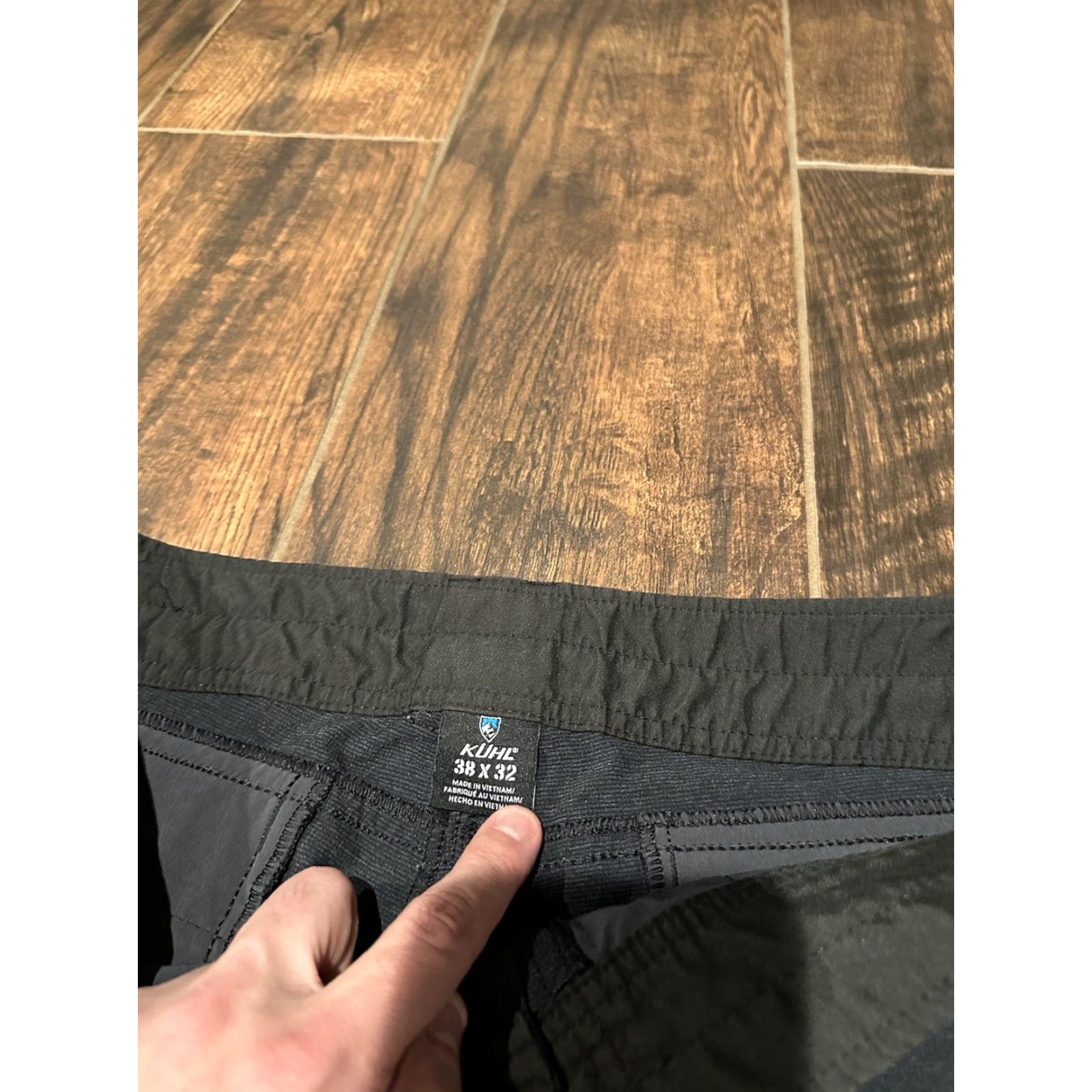 Vintage KUHL Men's 38x30 Deceptr Pants Gray Blue Size US 38 / EU 54 - 6 Thumbnail