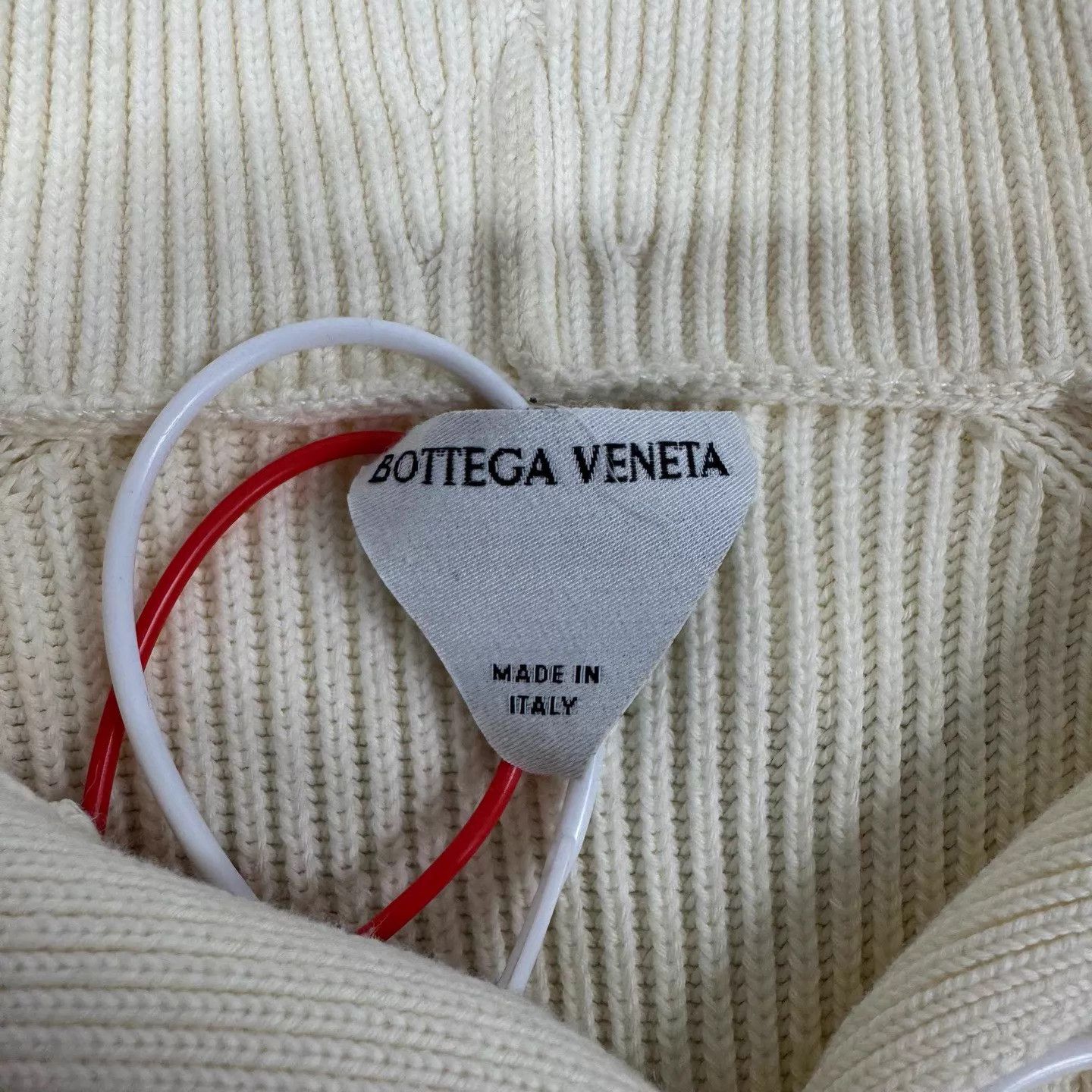 Bottega Veneta BV cream knit cardigan large lapel gold buttons M Size M / US 6-8 / IT 42-44 - 5 Thumbnail