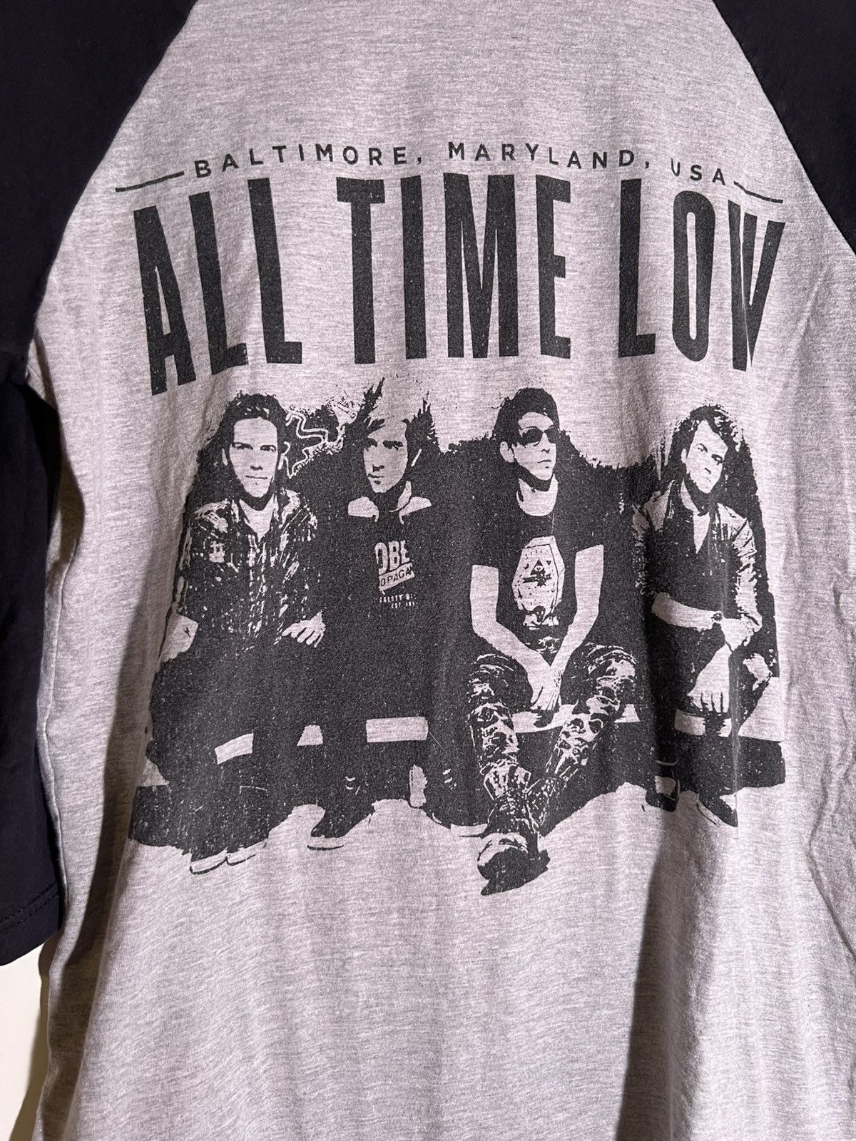 Band Tees Late Y2K 2000’s VTG Vintage All Time Low Rock Retro T Shirt Size US M / EU 48-50 / 2 - 4 Thumbnail