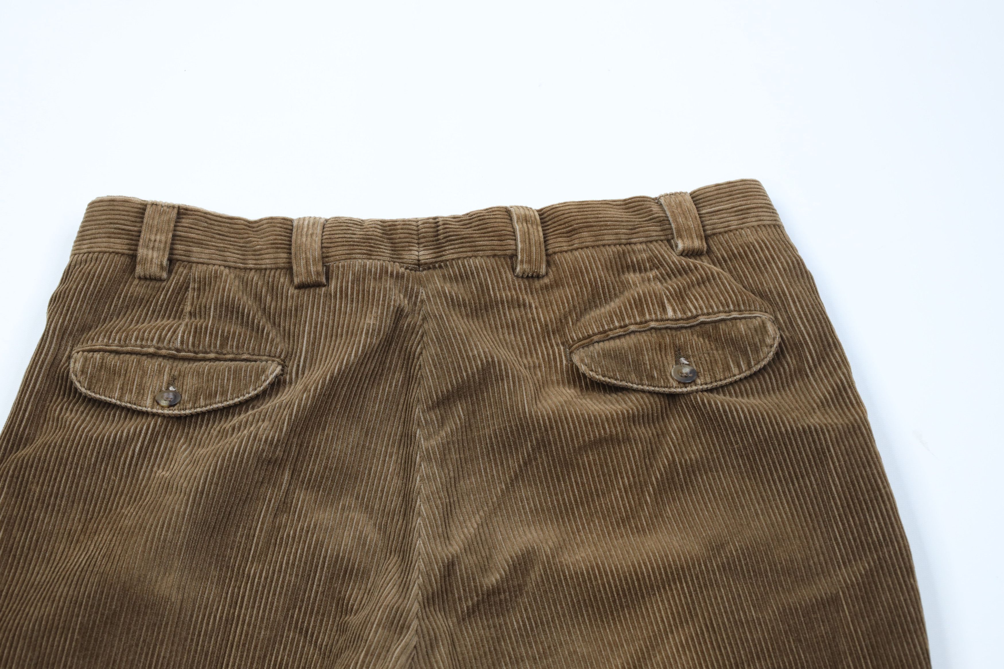 L.L. Bean Vintage 90s LL Bean Heavy Wide Leg Corduroy Chino Pants Size US 36 / EU 52 - 12 Thumbnail
