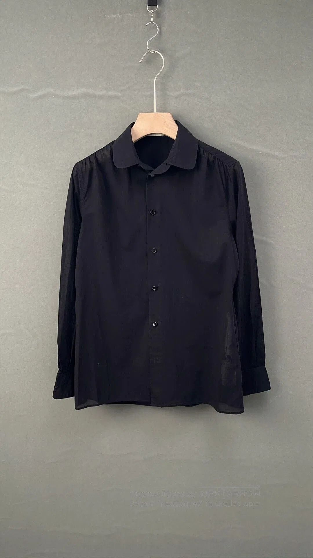 Celine CELINE Black Cotton Top. Size S / US 4 / IT 40 - 1 Thumbnail