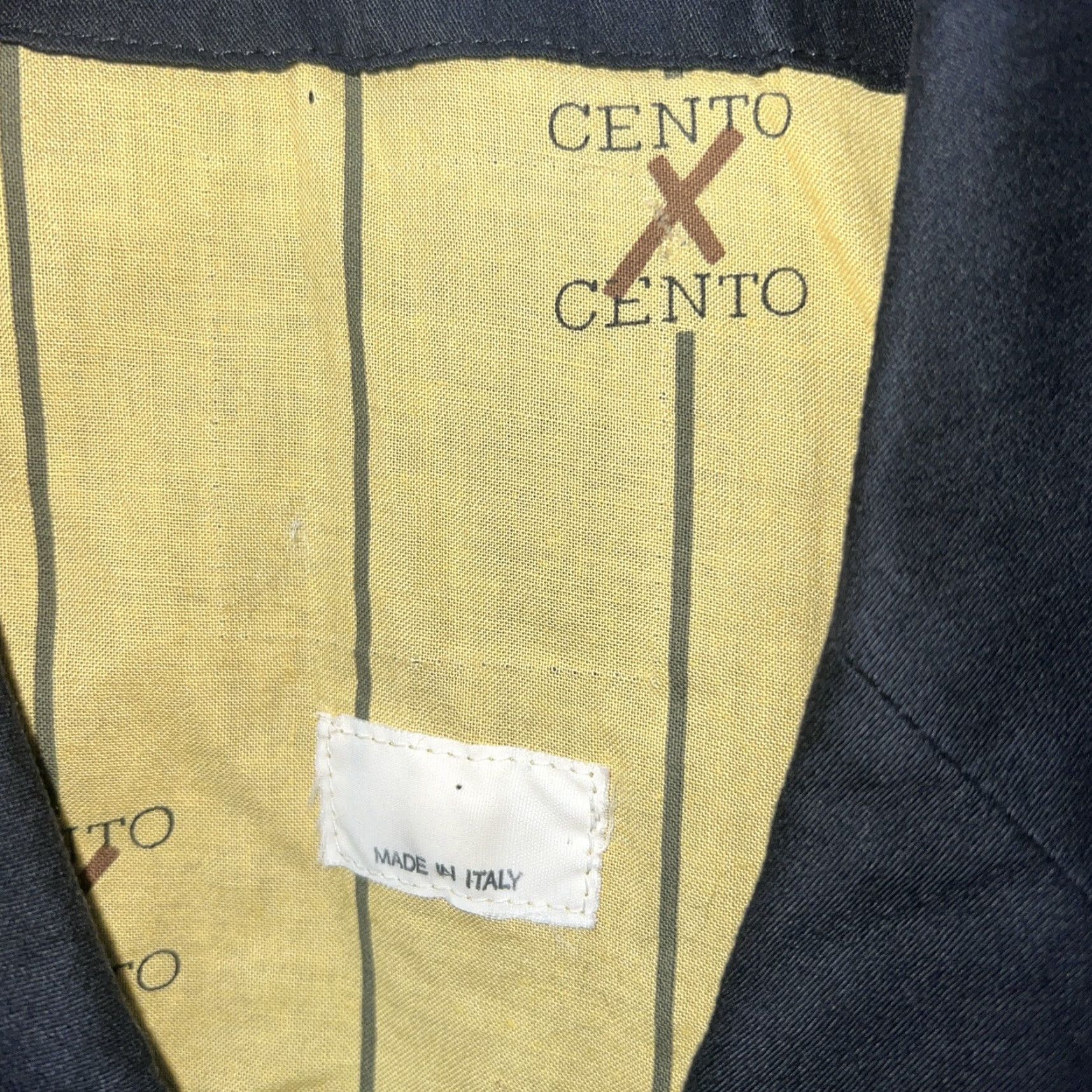 Vintage VINTAGE Cento Blazer Womens Small 18" Pit to Pit Black Short Sleeve Button-Up Italy Caped? (Not sure) Size S / US 4 / IT 40 - 4 Thumbnail