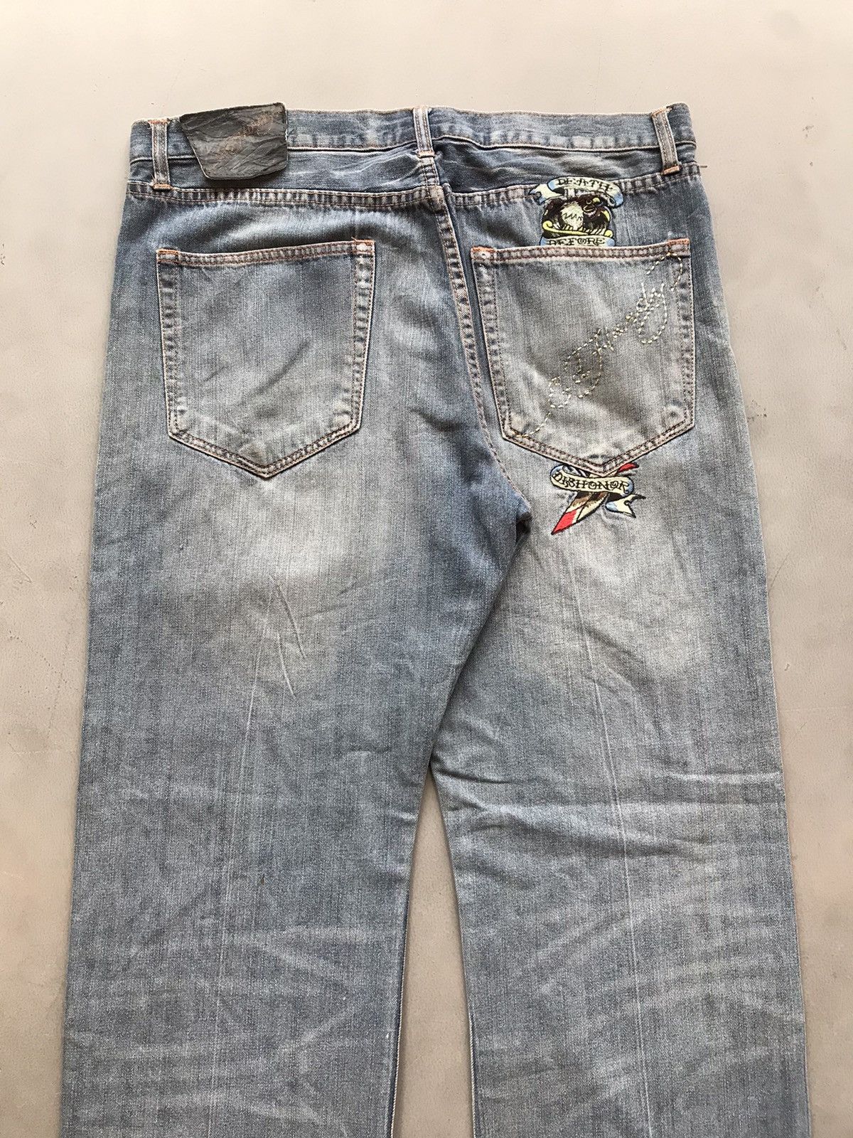 Ed Hardy Vintage Ed hardy embroidered denim Size US 38 / EU 54 - 10 Thumbnail