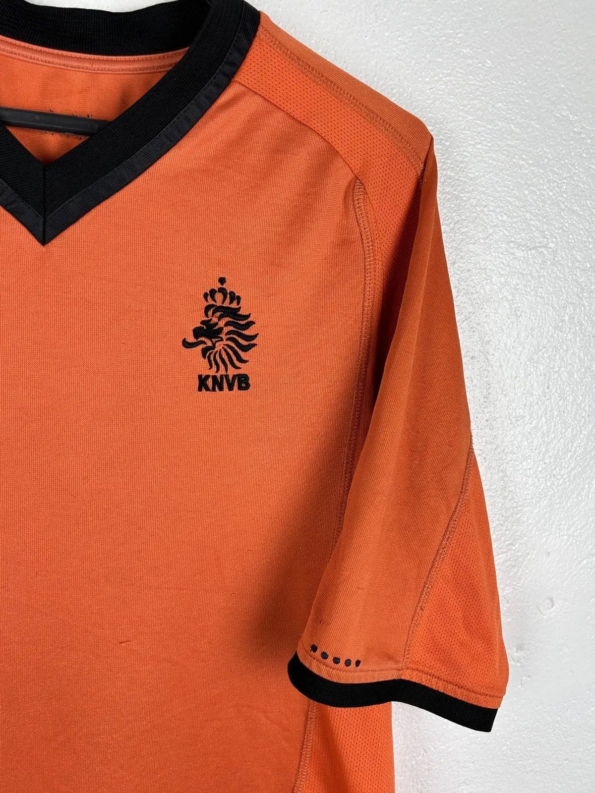 Nike 00s Vintage KNVB Netherlands 2000 Home Kit Soccer Jersey Size US M / EU 48-50 / 2 - 2 Thumbnail