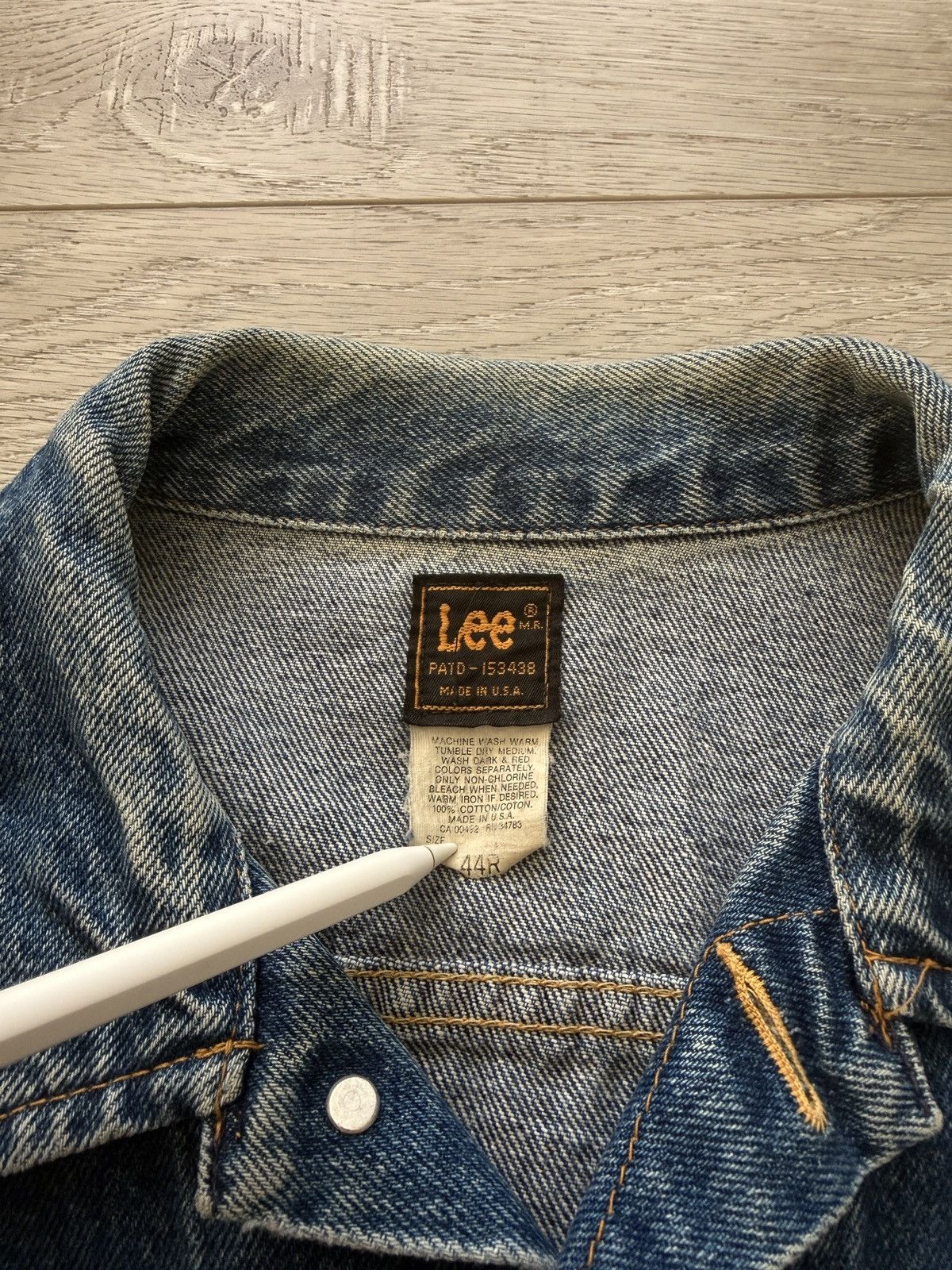 Lee Lee Blue Jeans Riders Vintage Denim Jacket Size US M / EU 48-50 / 2 - 4 Thumbnail