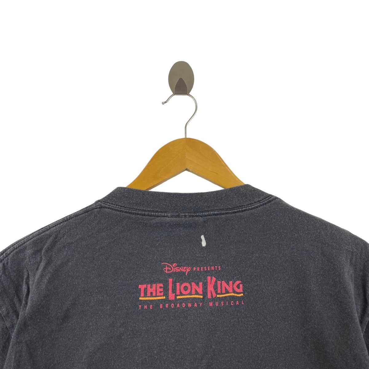 Disney × Vintage Vintage 90s THE LION KING Disney Pixar Movie Print Black Size US M / EU 48-50 / 2 - 4 Thumbnail